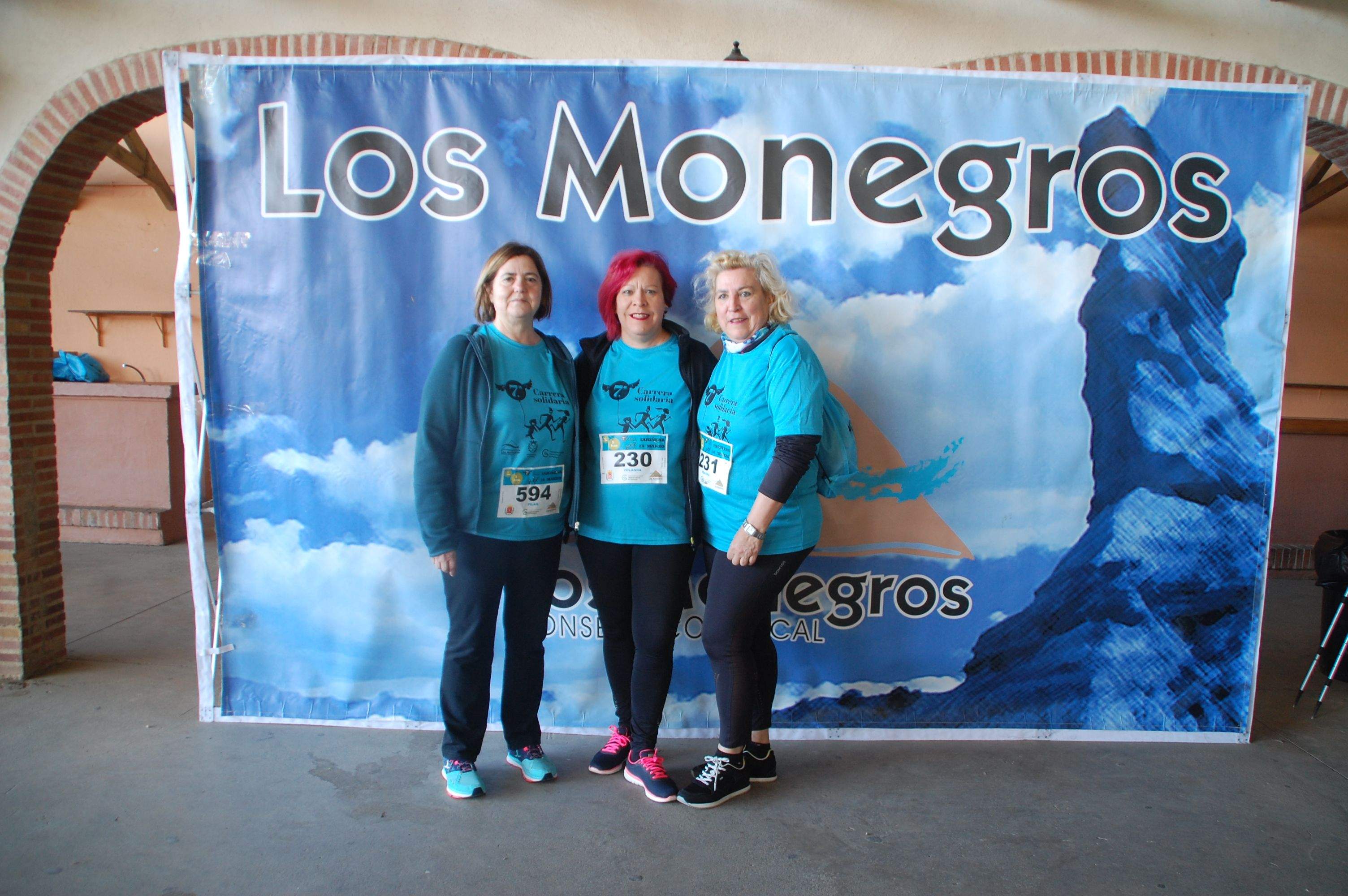 Carrera Solidaria a beneficio de la AECC en Monegros. Fotocoll