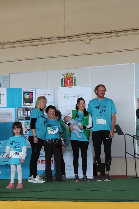 El menor y la mayor corredora