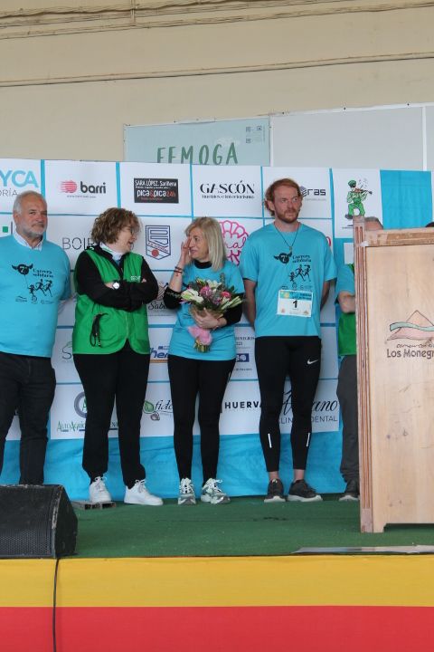 Carrera Solidaria a beneficio de la AECC en Monegros. Susana Molina