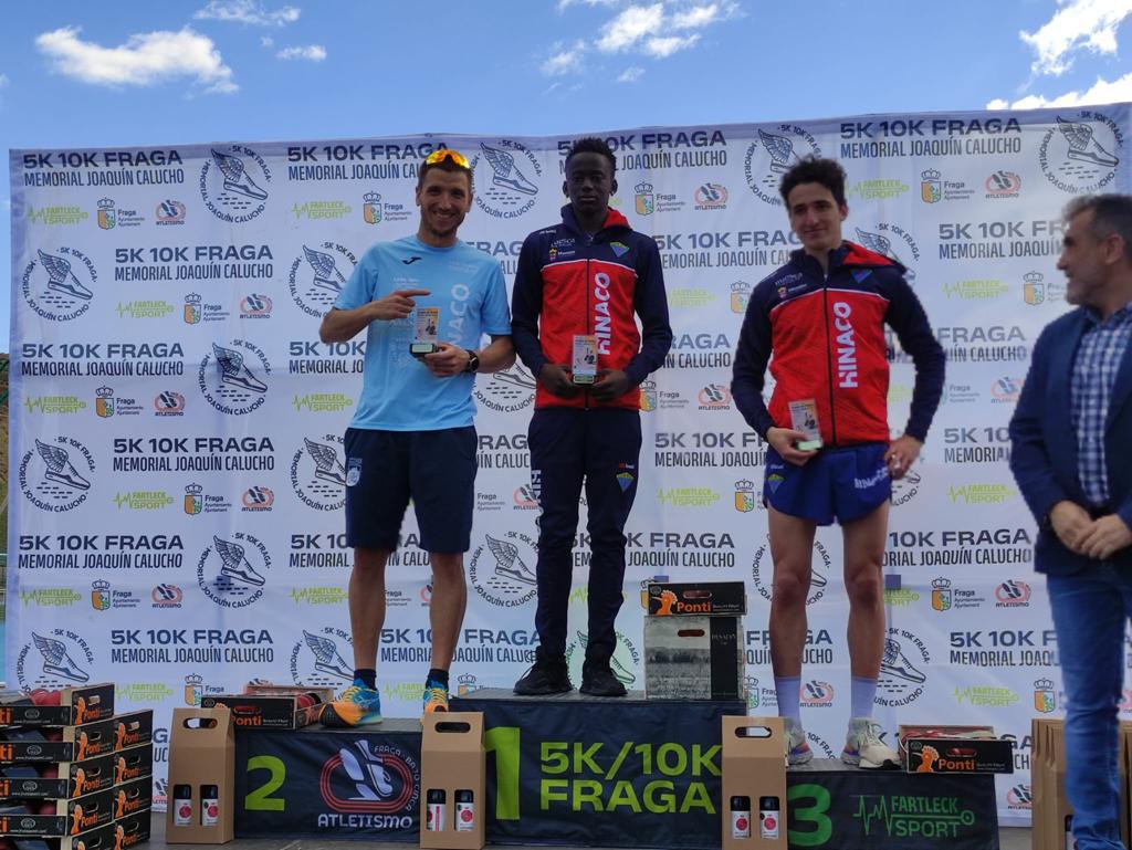 Podio masculino de 5K