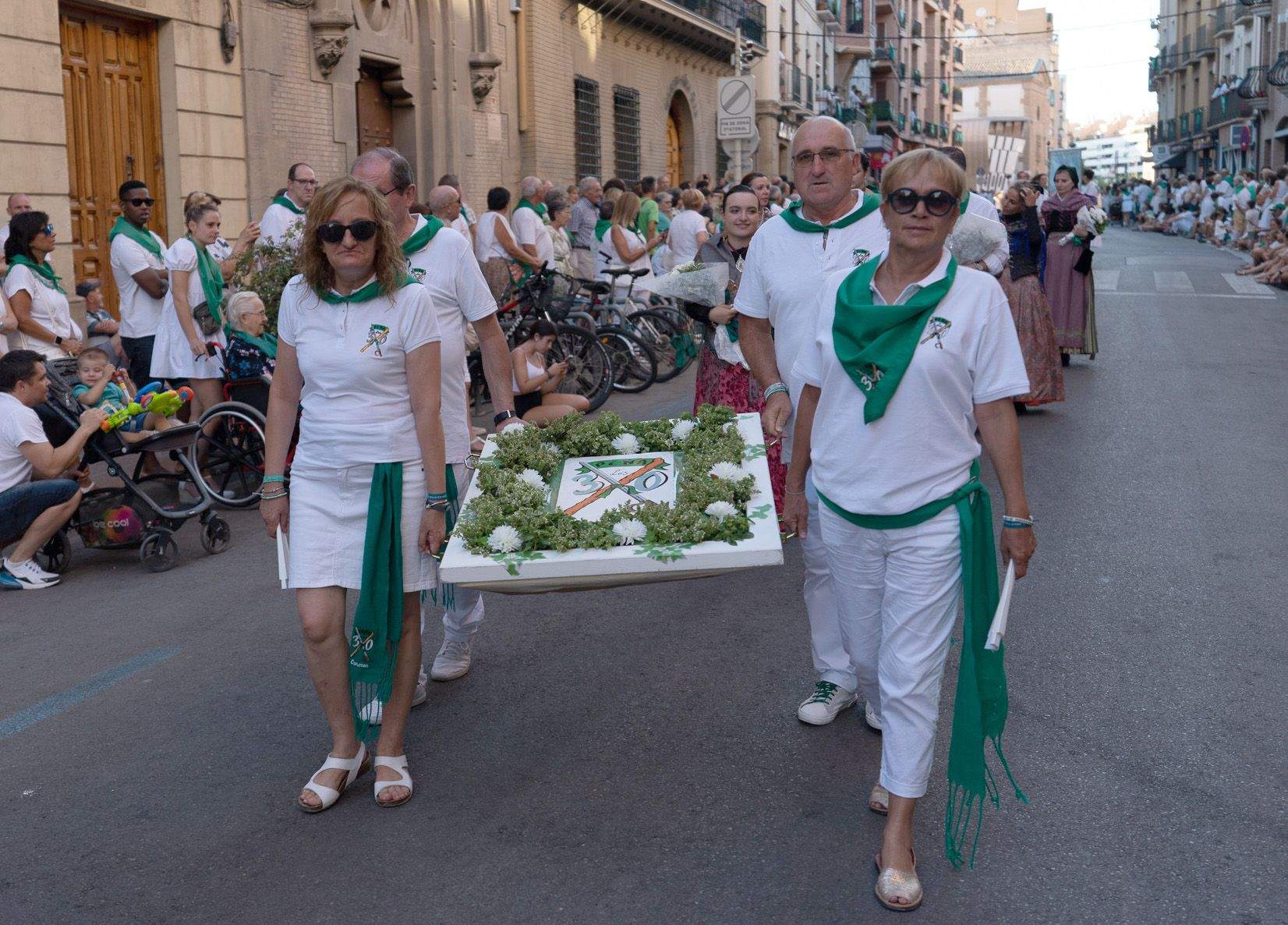 Ofrenda de Flores y Frutos. Foto José Antonio Terrón