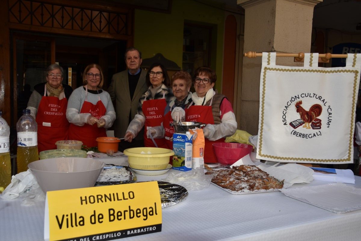 Hornillos Berbegal. Foto  Fiesta del Crespillo 2023. Ayuntamiento de Barbastro