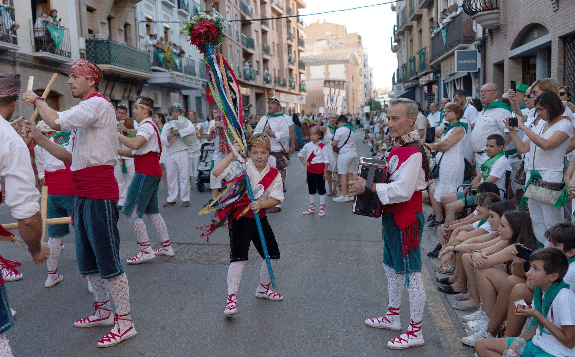 Ofrenda de Flores y Frutos. Foto José Antonio Terrón