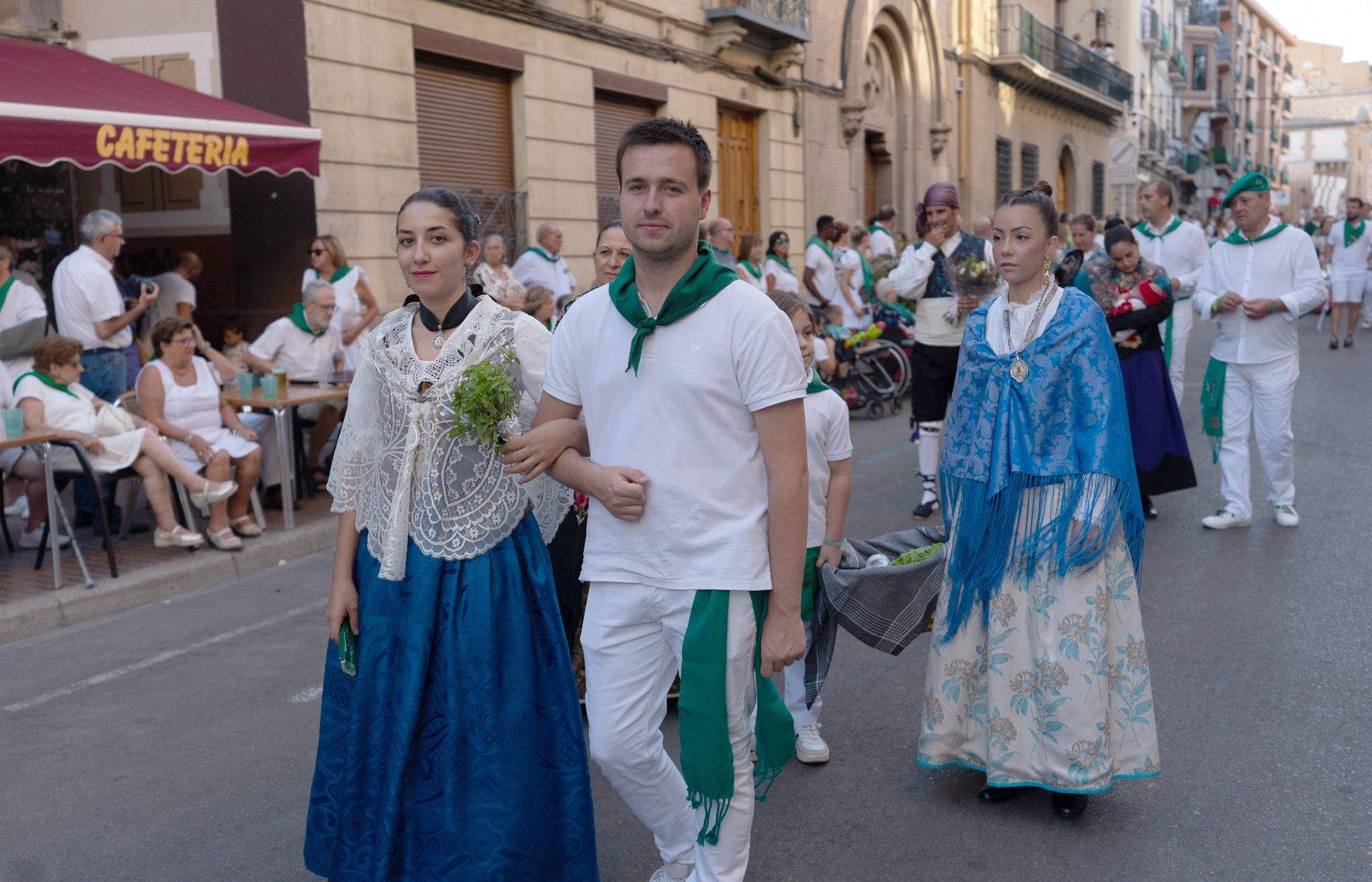 Ofrenda de Flores y Frutos. Foto José Antonio Terrón