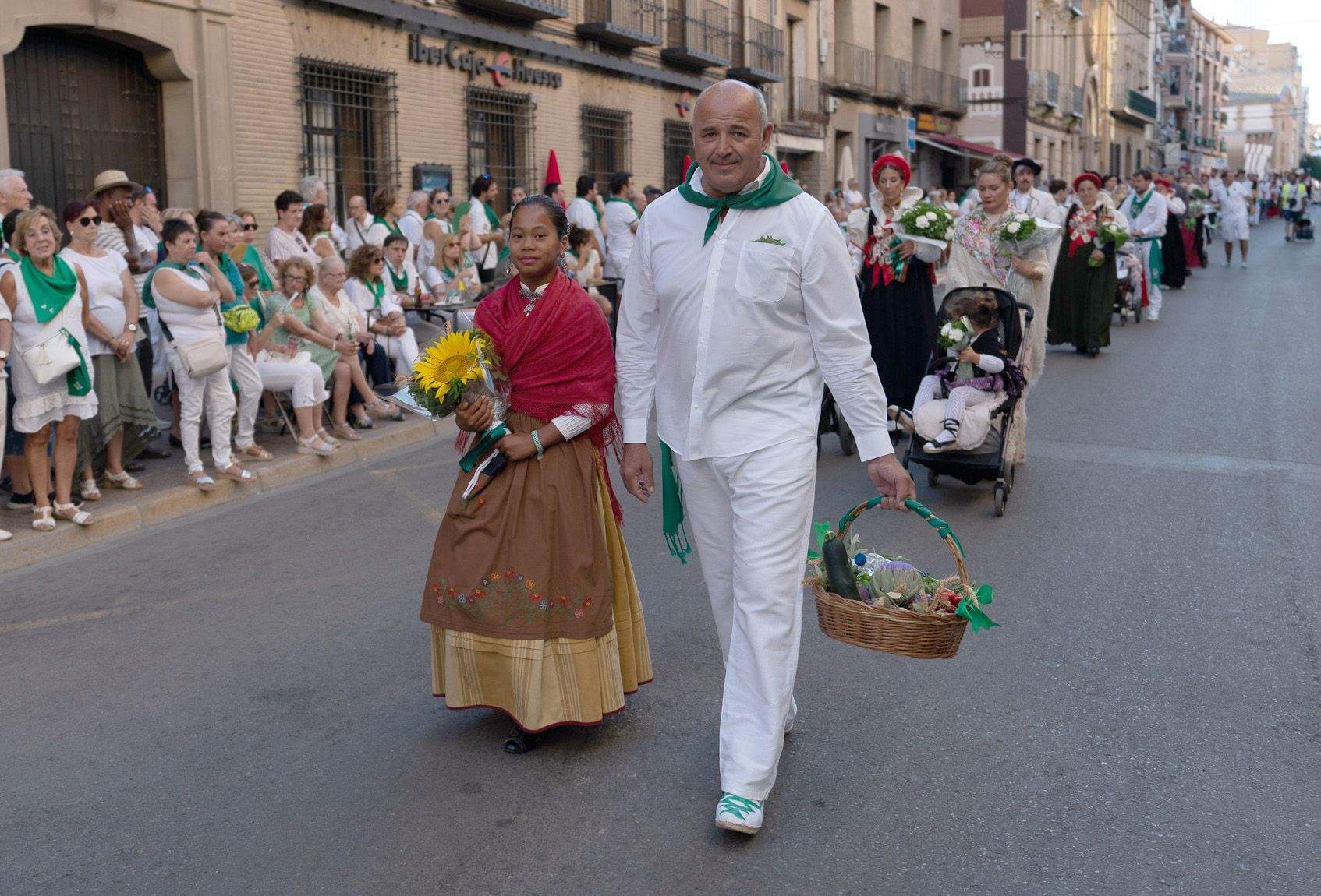 Ofrenda de Flores y Frutos. Foto José Antonio Terrón