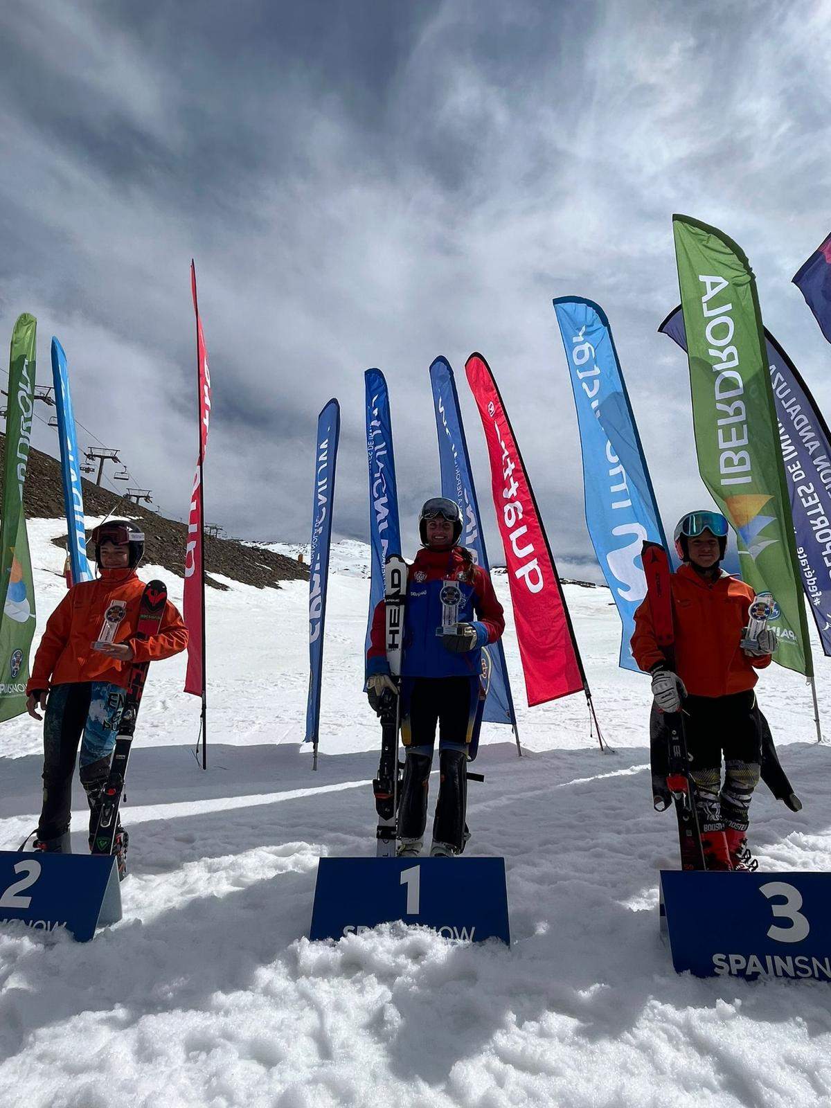 Selección Aragonesa en Sierra Nevada.