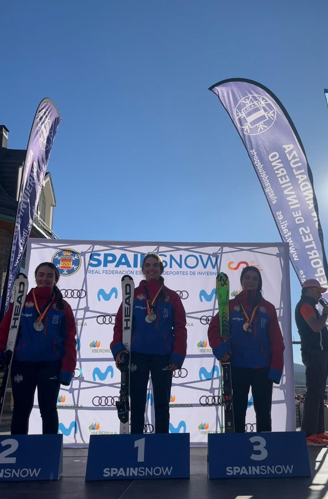 Selección Aragonesa en Sierra Nevada.