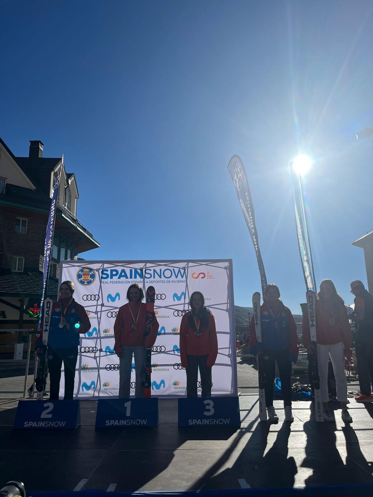 Selección Aragonesa en Sierra Nevada.
