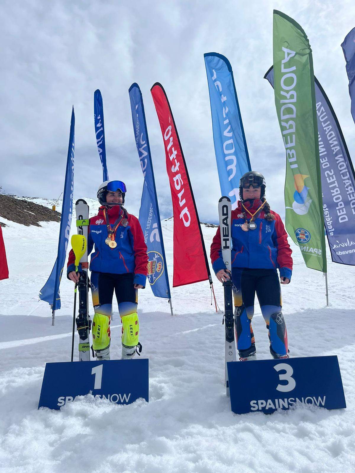 Selección Aragonesa en Sierra Nevada.