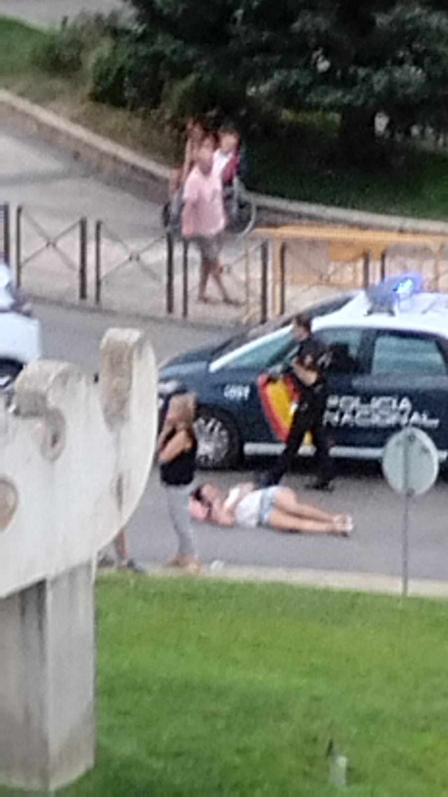 Una joven atropellada, cuando circulaba en patinete por Huesca