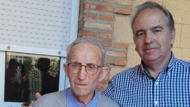 Vicente Gómez con Jesús Inglada Vicente Gómez con Jesús Inglada