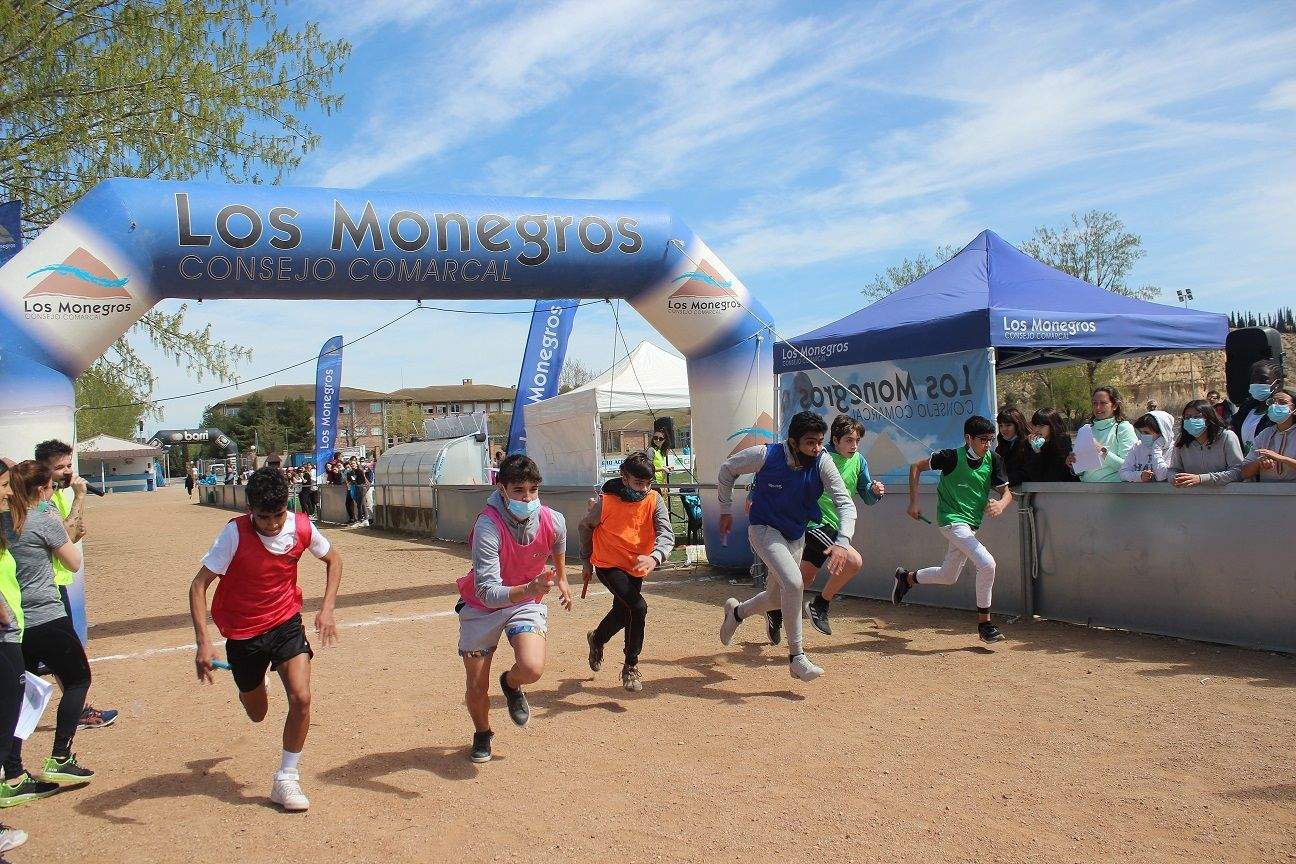 Imagen de archivo de las Olimpiadas Interinstitutos de Los Monegros.