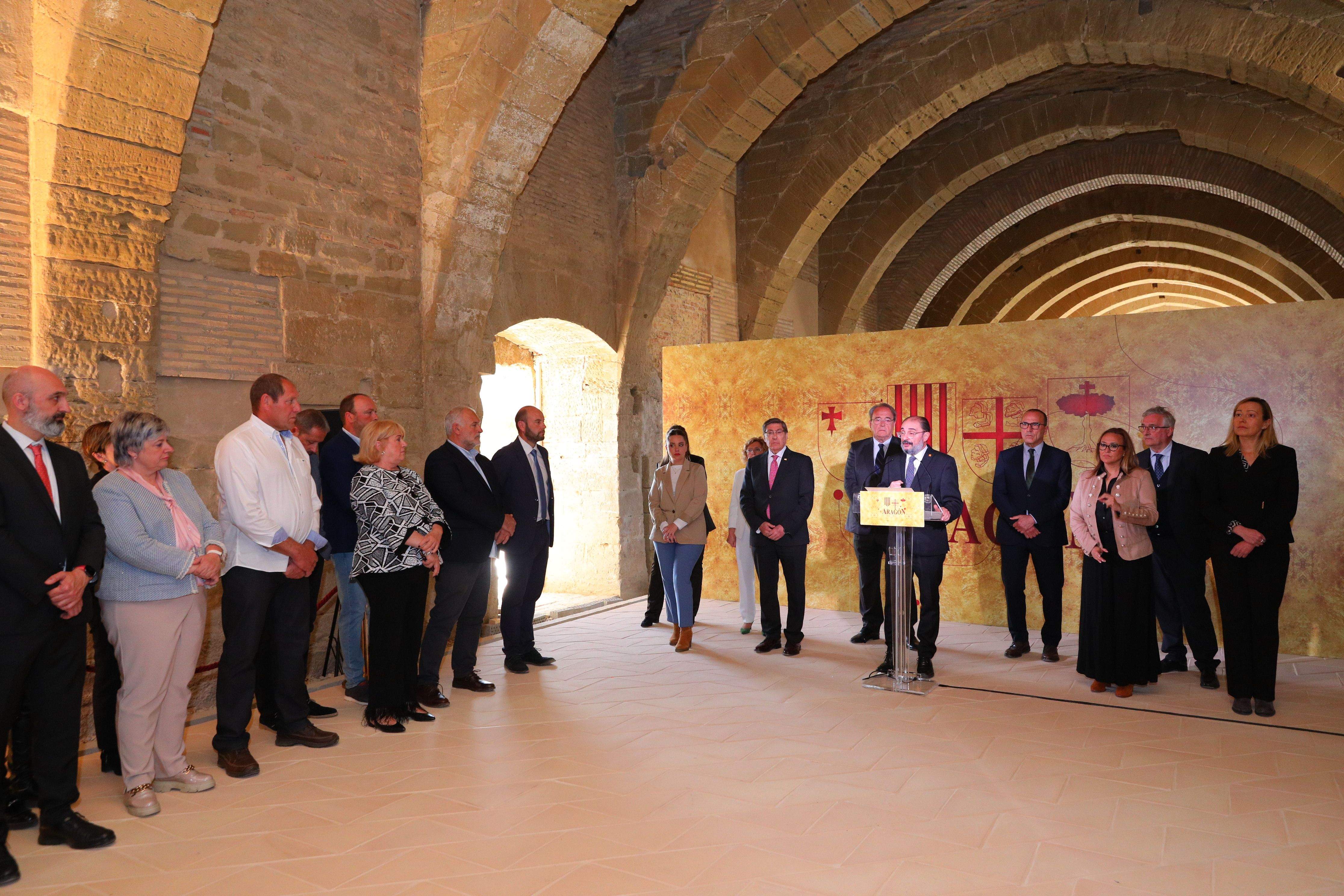 Celebración del centenario de la declaración del monasterio de Sijena como monumento nacional