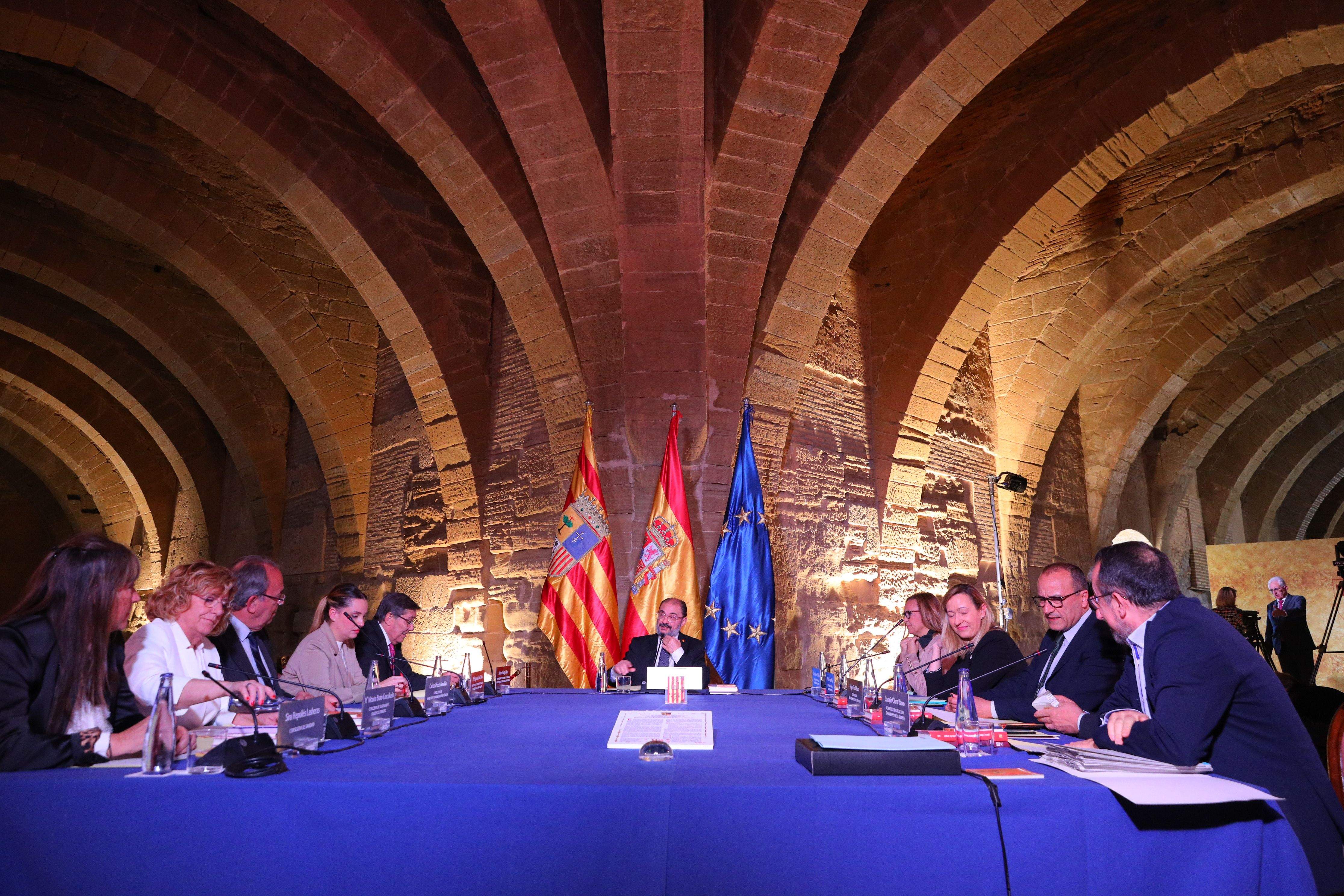 Celebración del centenario de la declaración del monasterio de Sijena como monumento nacional