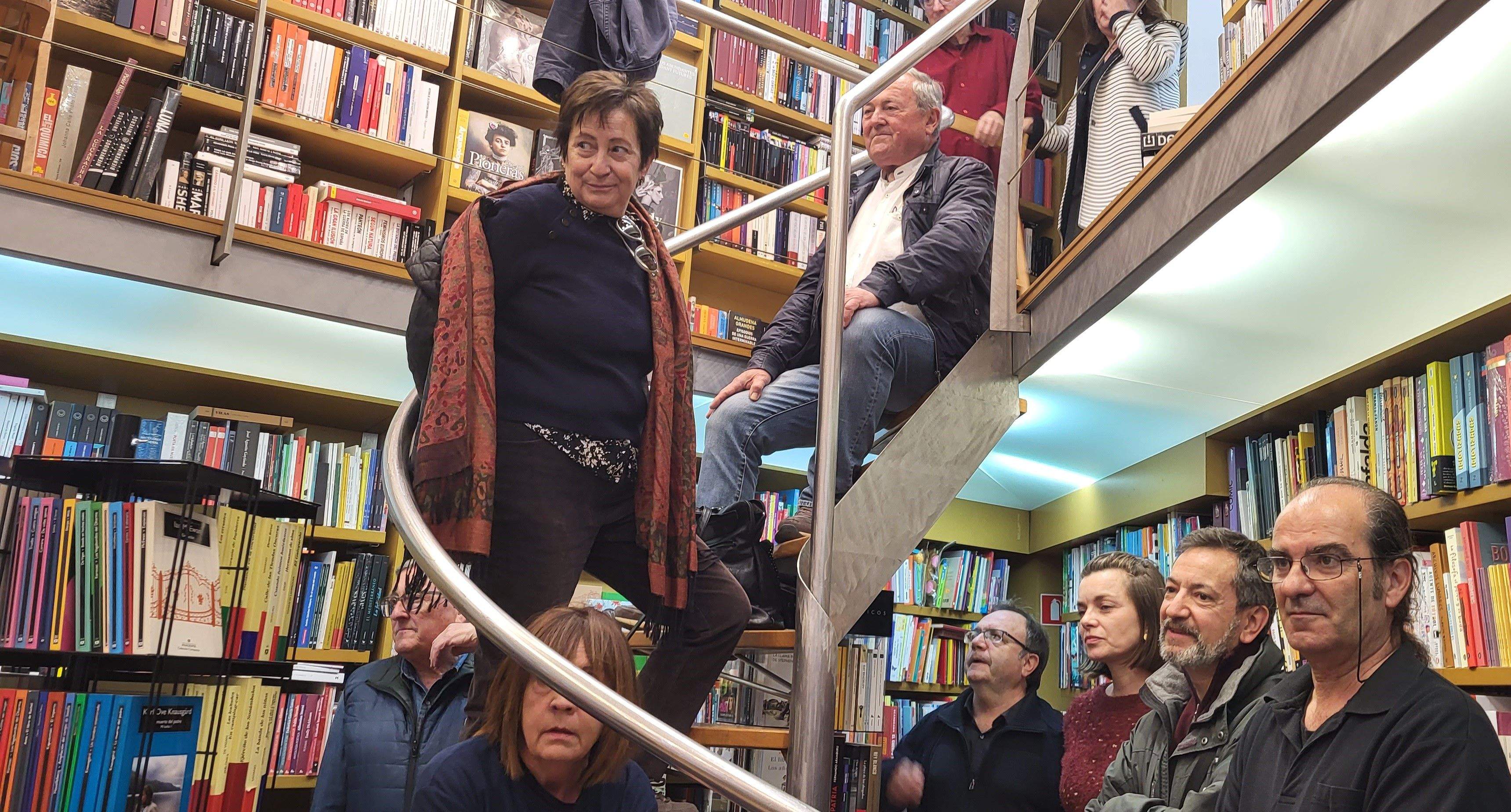 Presentación del libro de José Ignacio Lacasta-Zabalza sobre Orwell. Foto Myriam Martínez