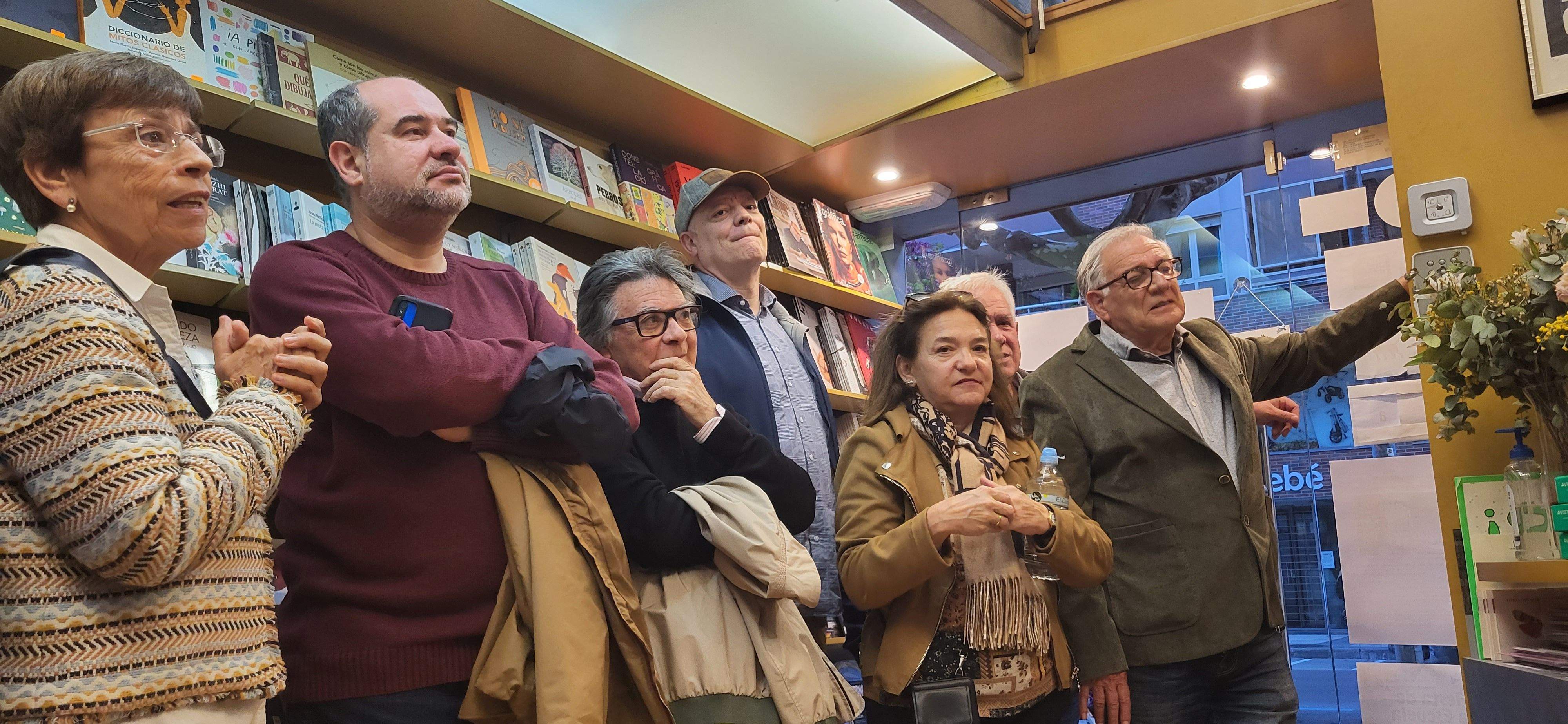 Presentación del libro de José Ignacio Lacasta-Zabalza sobre Orwell. Foto Myriam Martínez