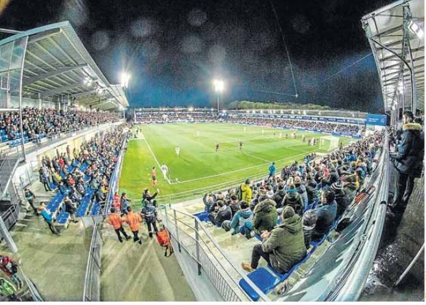 Panorámica actual de El Alcoraz. Las facturas de las obras, en el ojo del caso Oikos con el peritaje externo