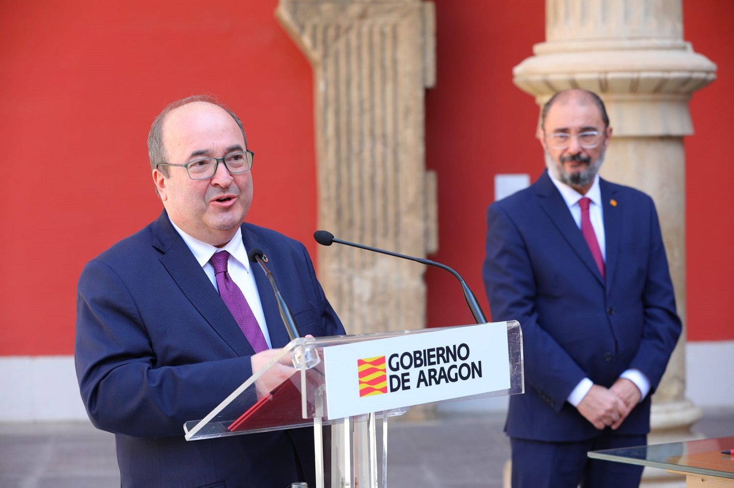 Miguel Iceta ha anunciado la entrega al Archivo Provincial de los últimos fondos de Joaquín Costa.