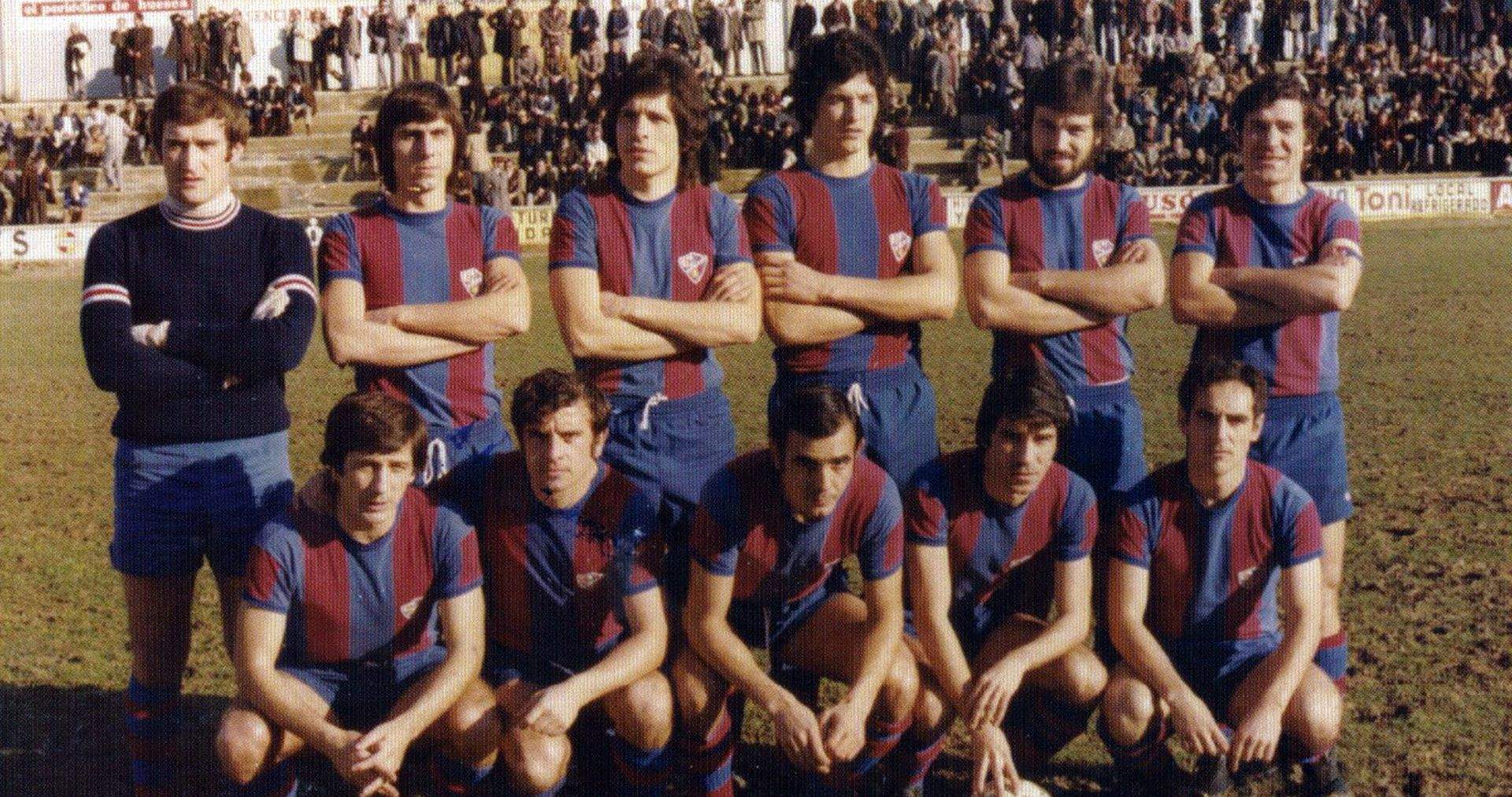 Once histórico del Huesca.