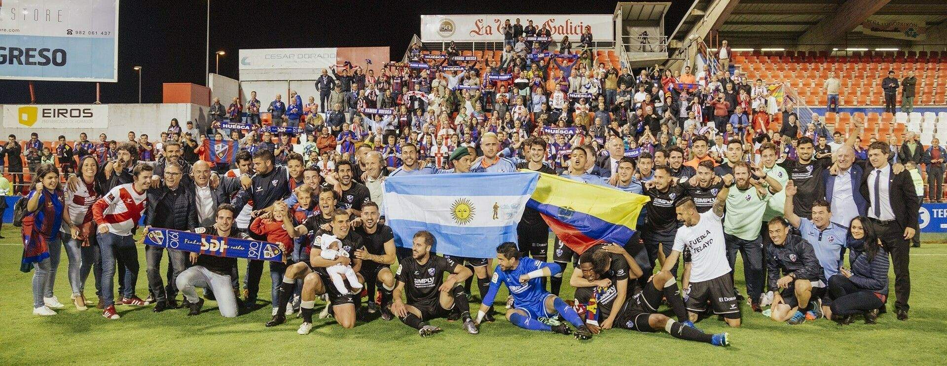 Ascenso en el Anxo Carro de Lugo, en 2018.