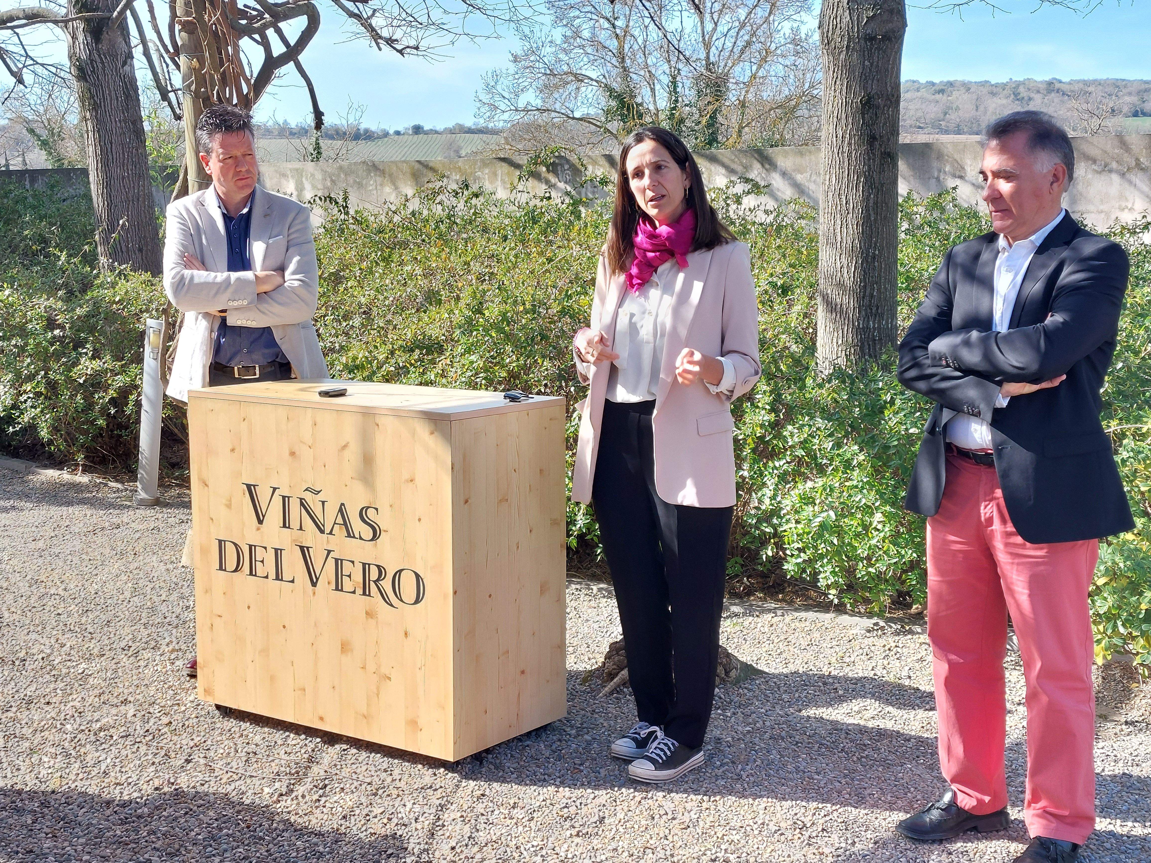 Presentación de las prácticas sostenibles de Viñas del Vero