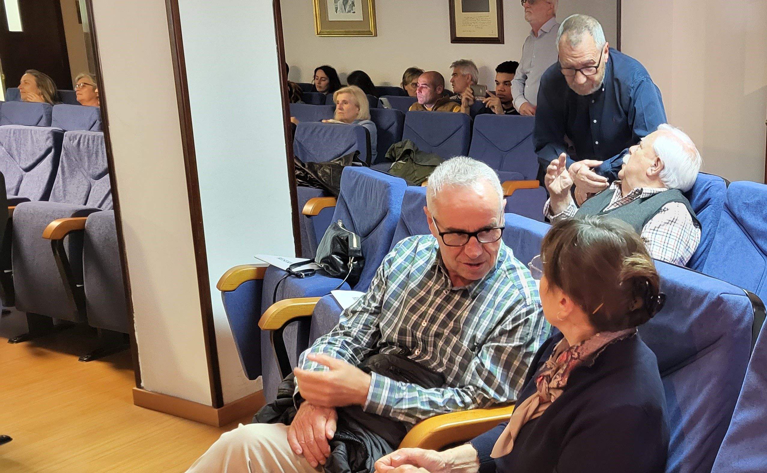 Presentación de la Oficina de Cooperación Internacional del Colegio de Médicos de Huesca. Foto Myriam Martínez