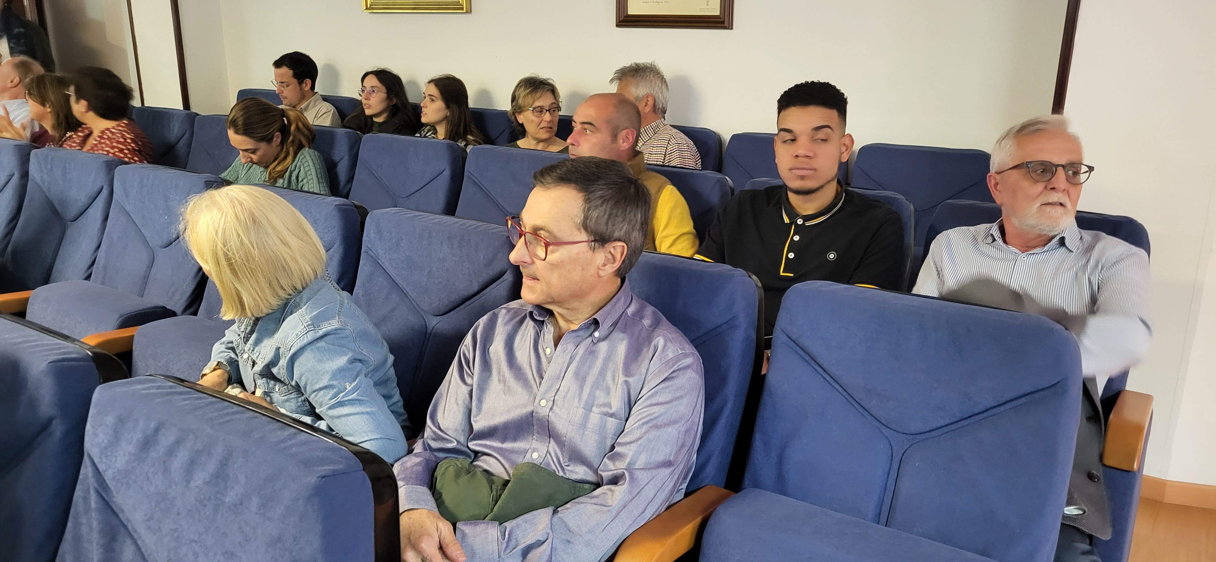 Presentación de la Oficina de Cooperación Internacional del Colegio de Médicos de Huesca. Foto Myriam Martínez