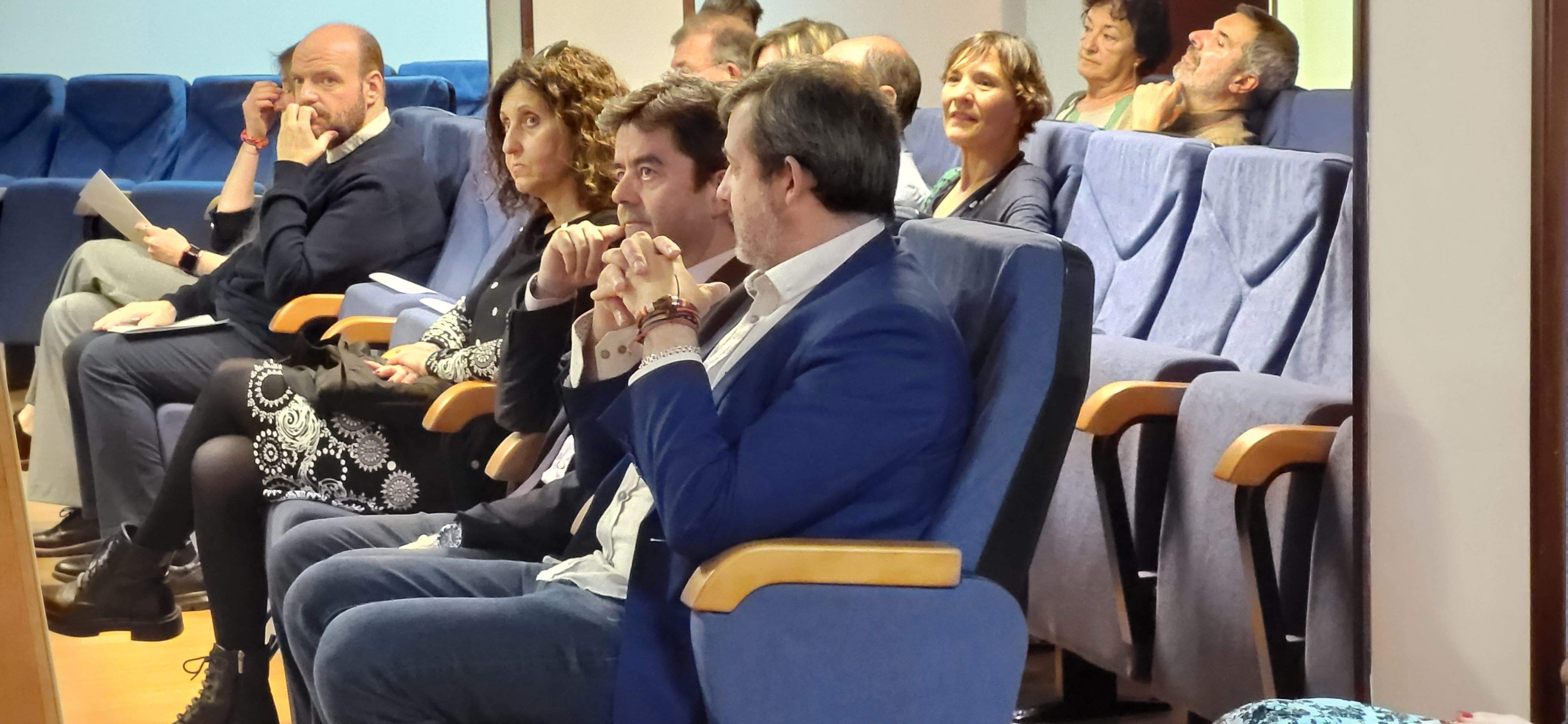 Presentación de la Oficina de Cooperación Internacional del Colegio de Médicos de Huesca. Foto Myriam Martínez