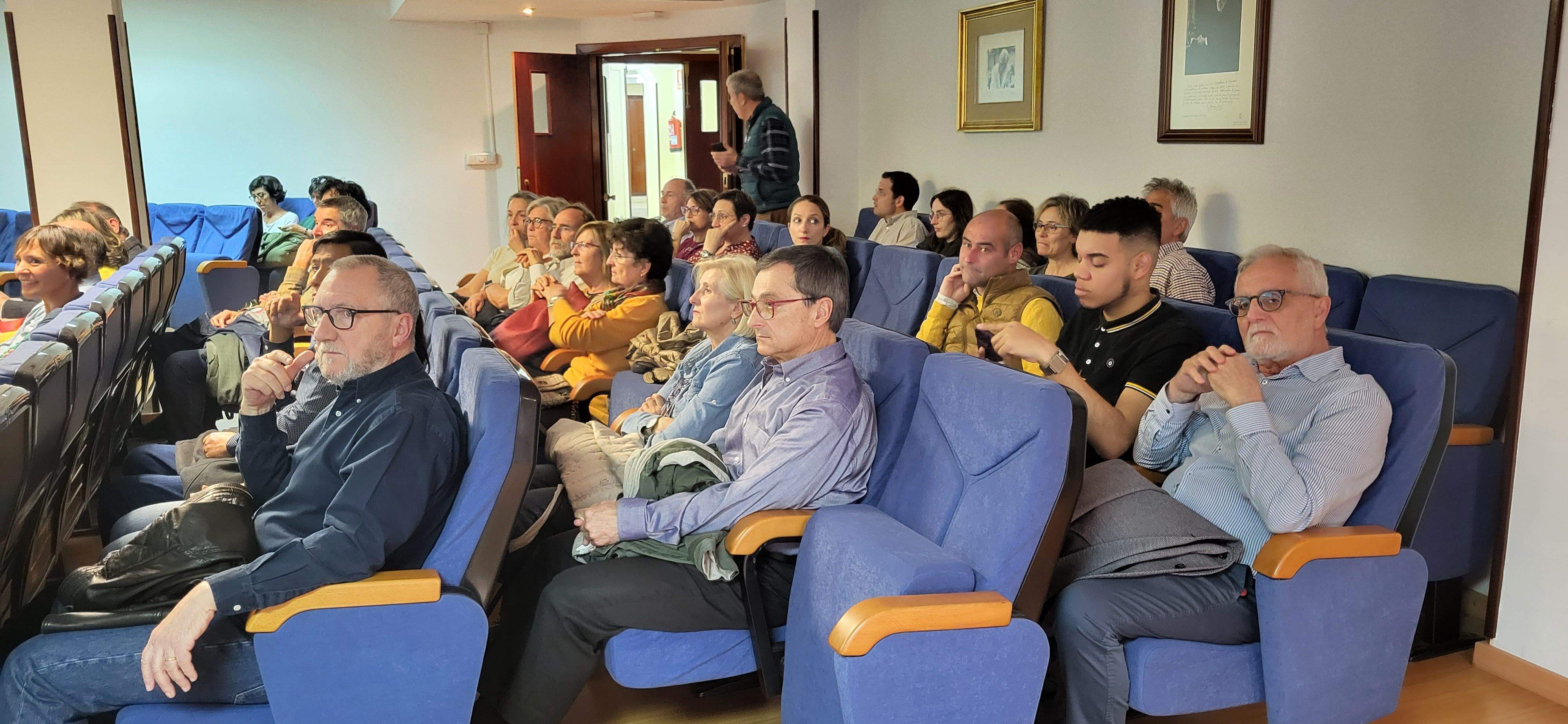 Presentación de la Oficina de Cooperación Internacional del Colegio de Médicos de Huesca. Foto Myriam Martínez