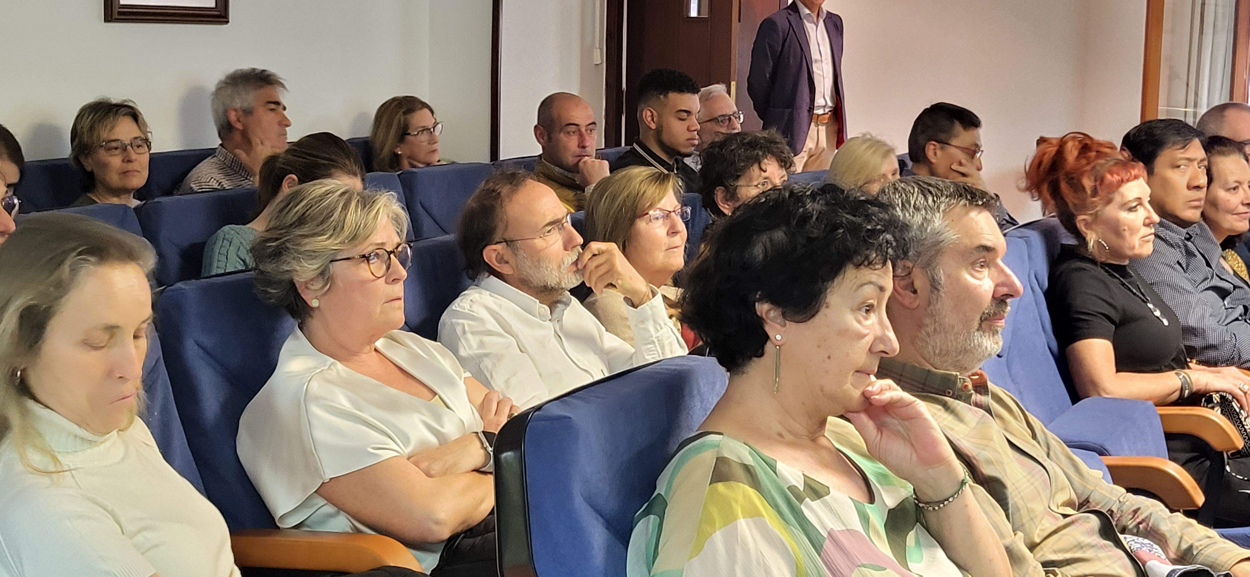 Presentación de la Oficina de Cooperación Internacional del Colegio de Médicos de Huesca. Foto Myriam Martínez