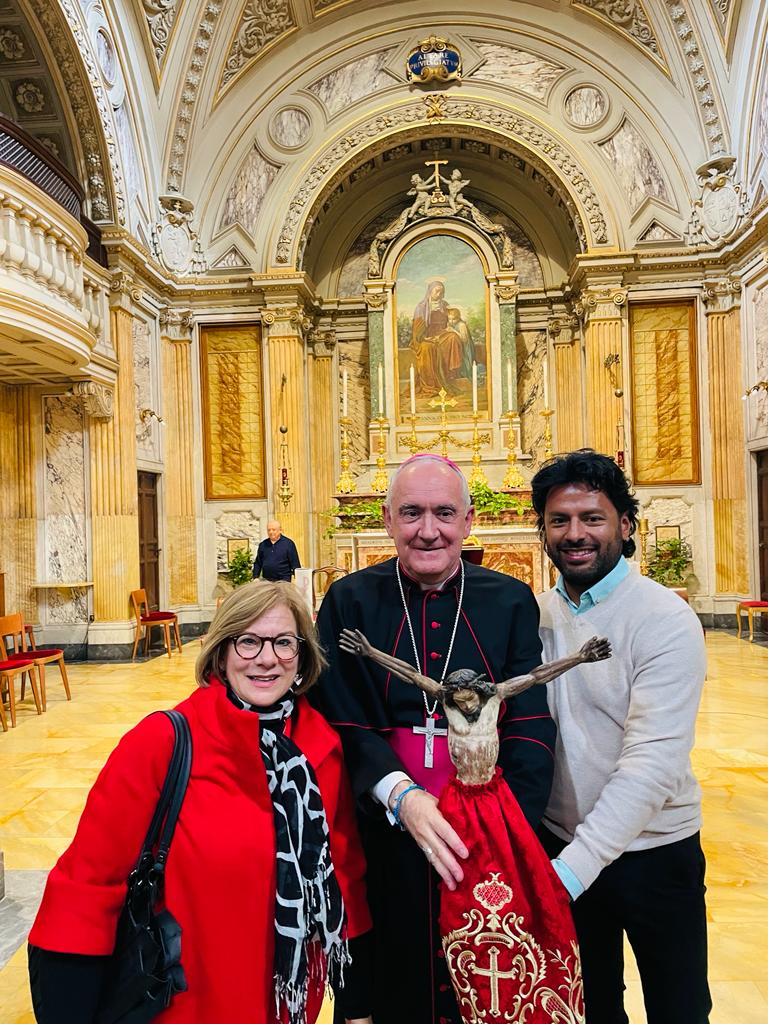 Peregrinación a Roma de Grausinos de la cofradía y el Instituto