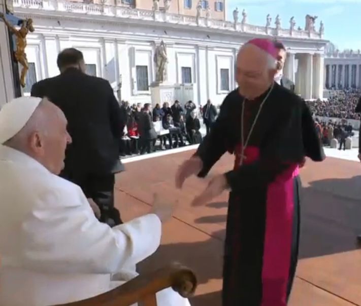 Peregrinación a Roma de Grausinos de la cofradía y el Instituto