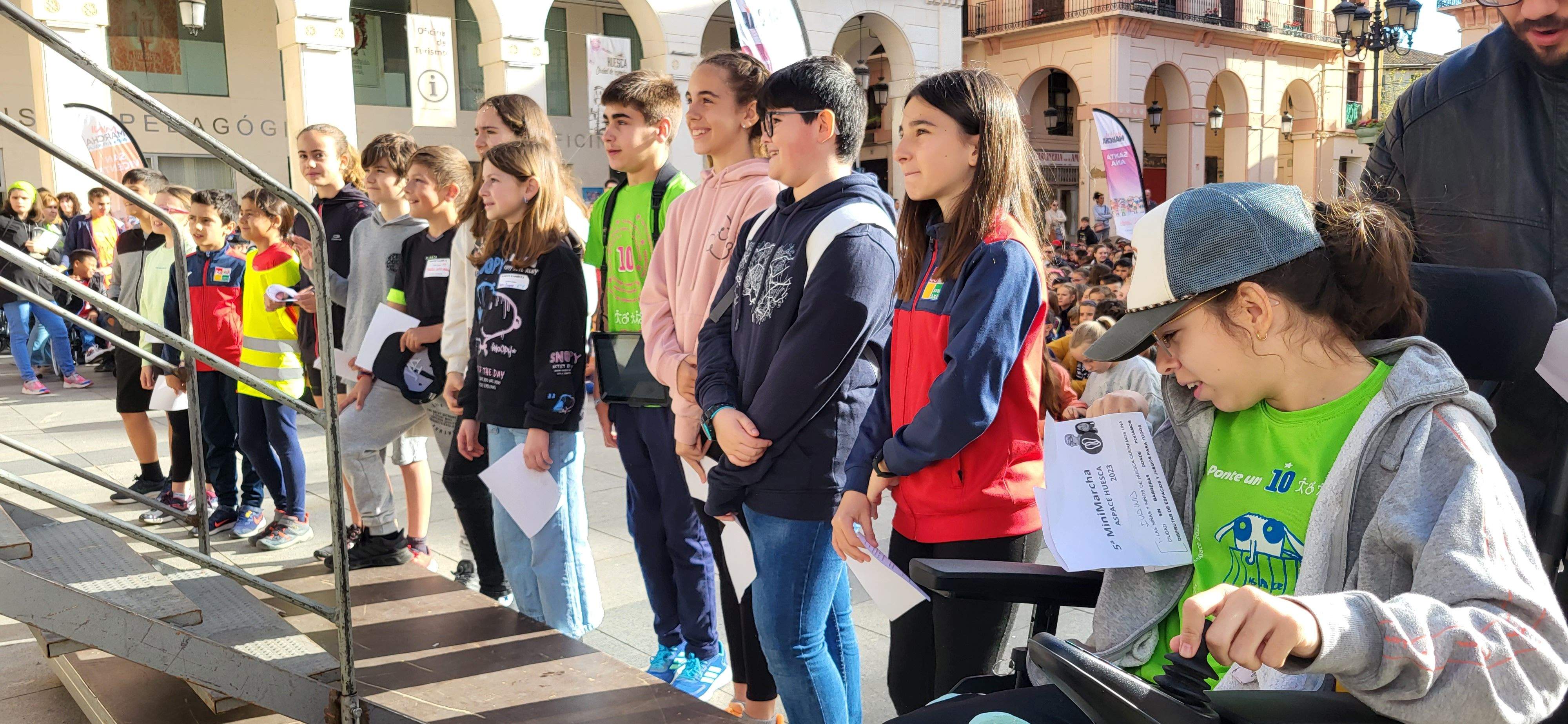5ª Mini Marcha Aspace Huesca. Foto Myriam Martínez 