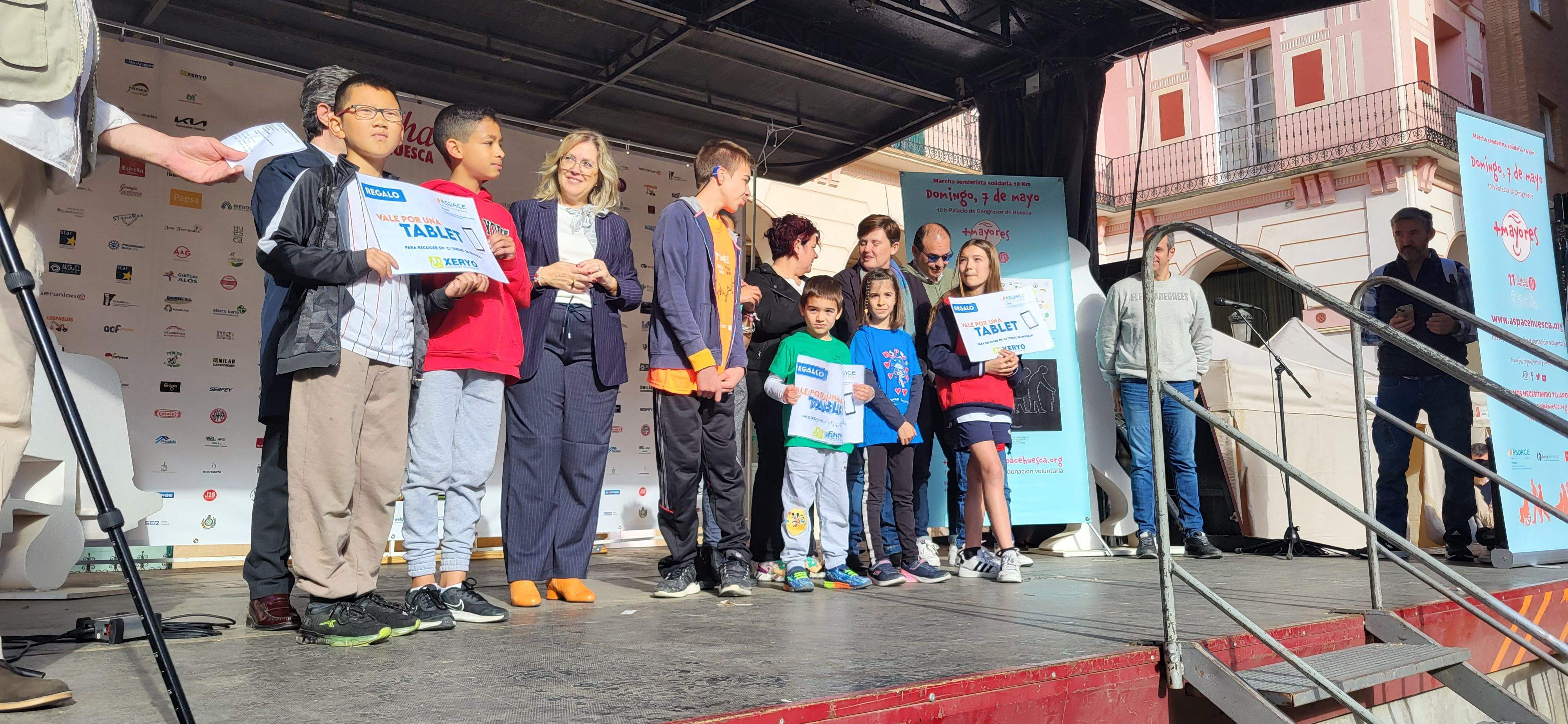 5ª Mini Marcha Aspace Huesca. Foto Myriam Martínez 