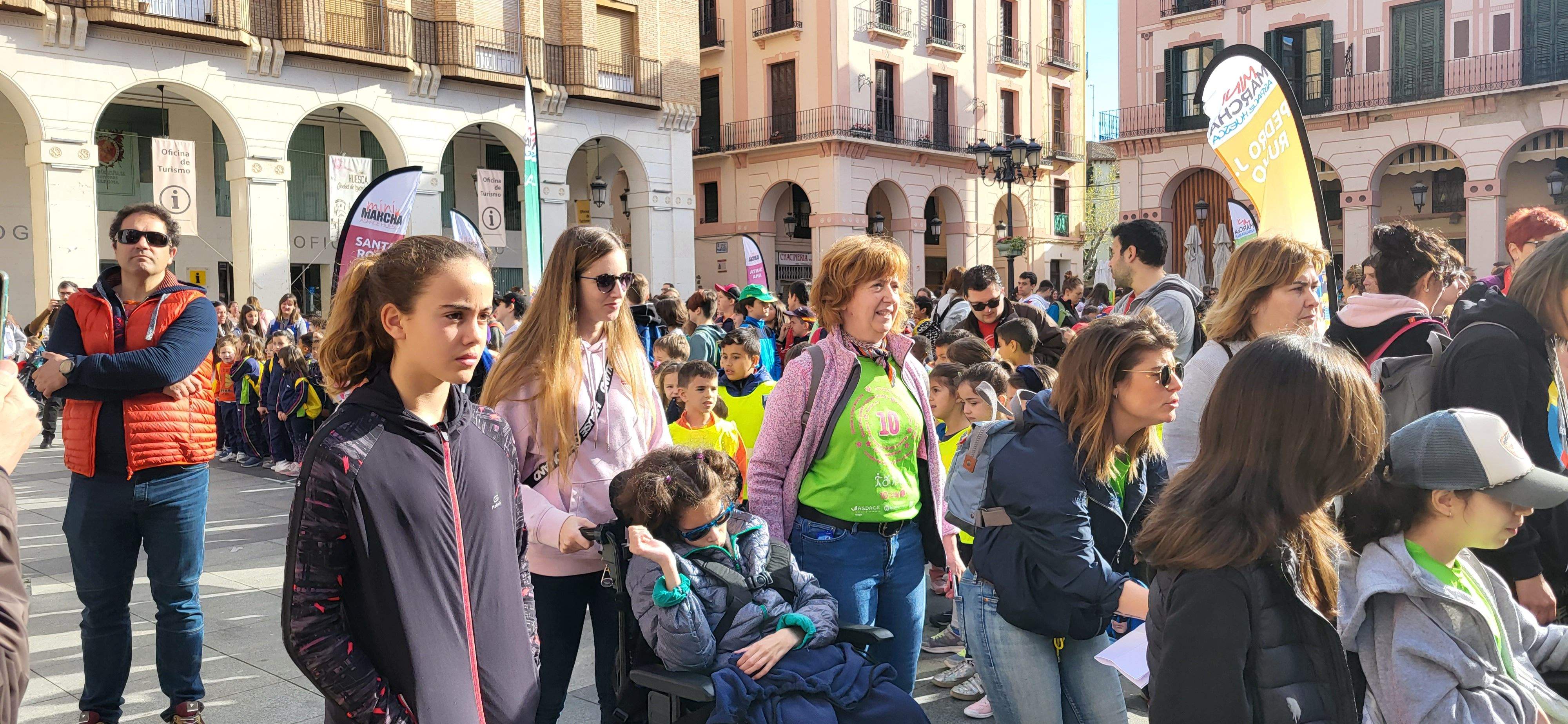5ª Mini Marcha Aspace Huesca. Foto Myriam Martínez 