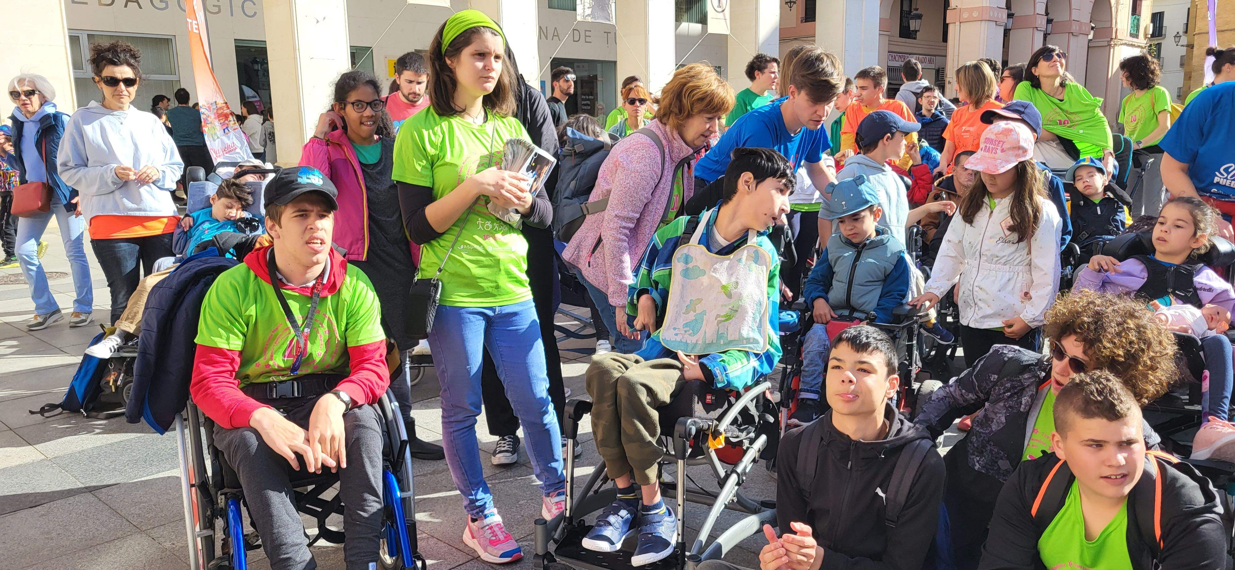5ª Mini Marcha Aspace Huesca. Foto Myriam Martínez 