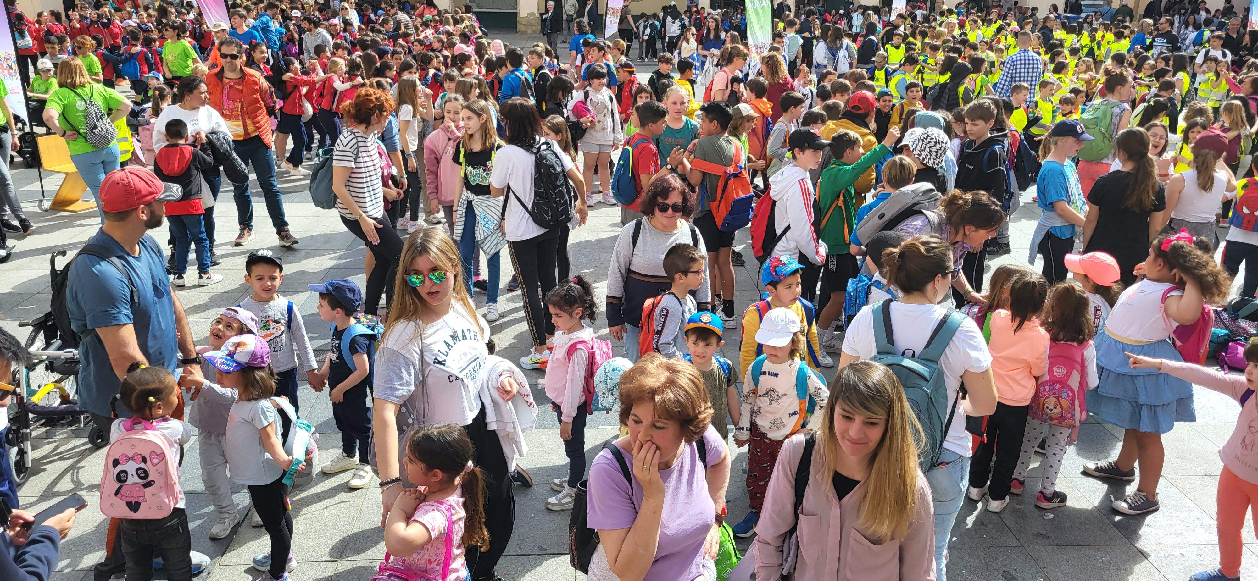 5ª Mini Marcha Aspace Huesca. Foto Myriam Martínez 