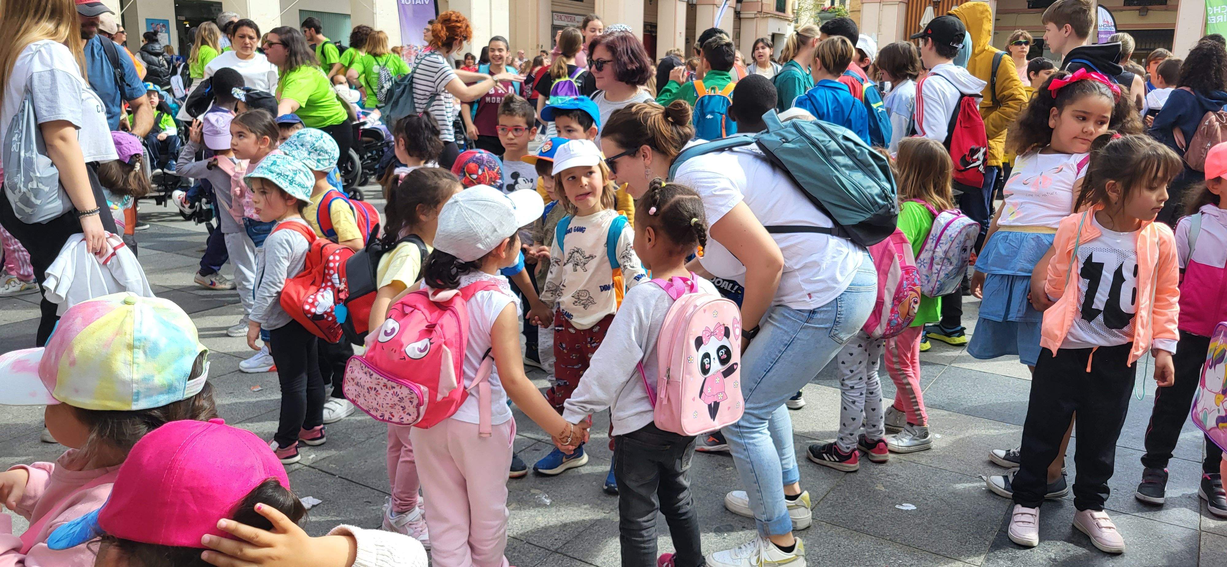 5ª Mini Marcha Aspace Huesca. Foto Myriam Martínez 