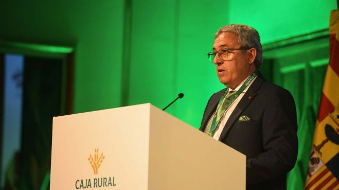 Luis Olivera, presidente de Caja Rural de Aragón Luis Olivera, presidente de Caja Rural de Aragón