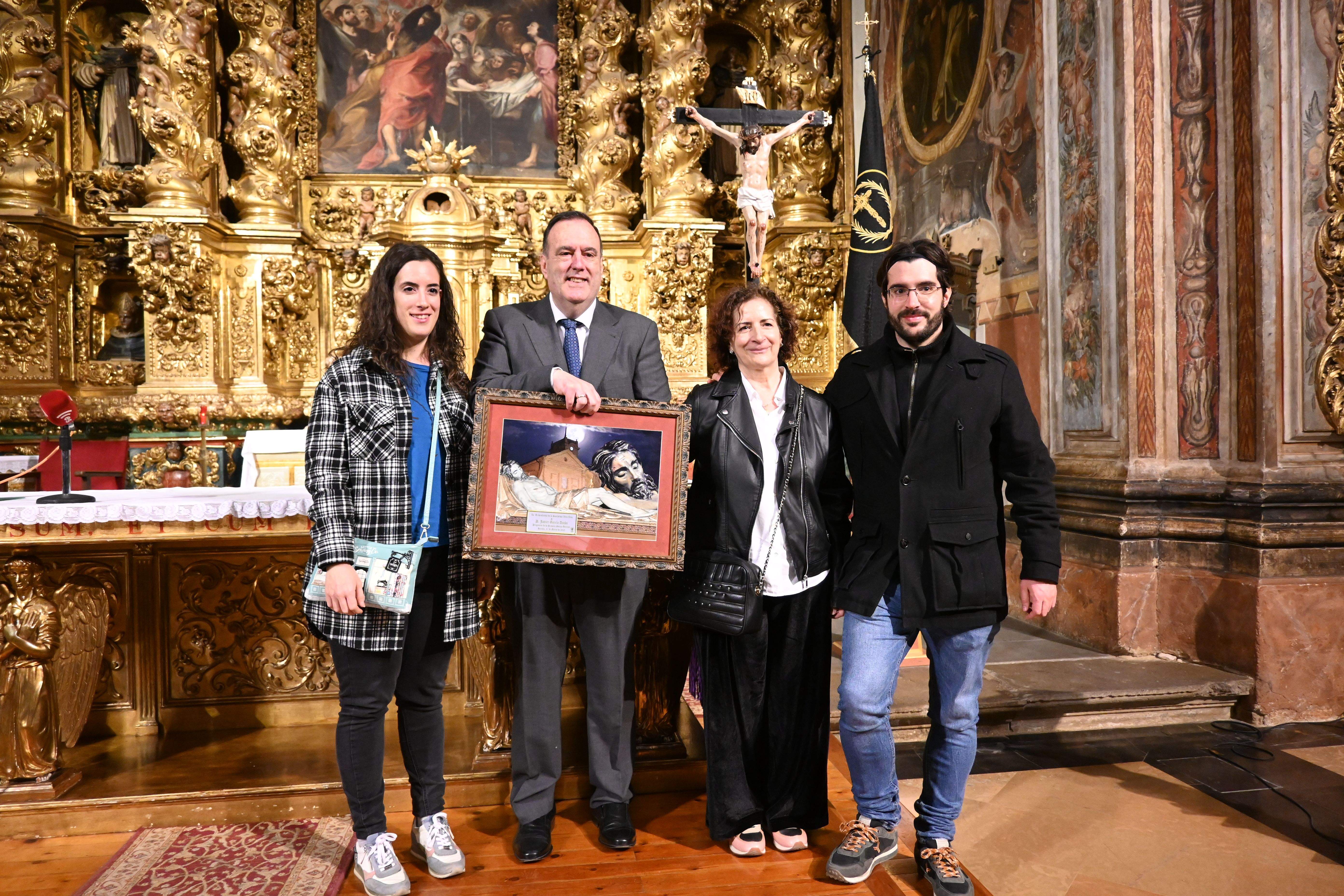 Pregón de la Semana Santa en la ciudad de Huesca. Foto Carlos Jalle 