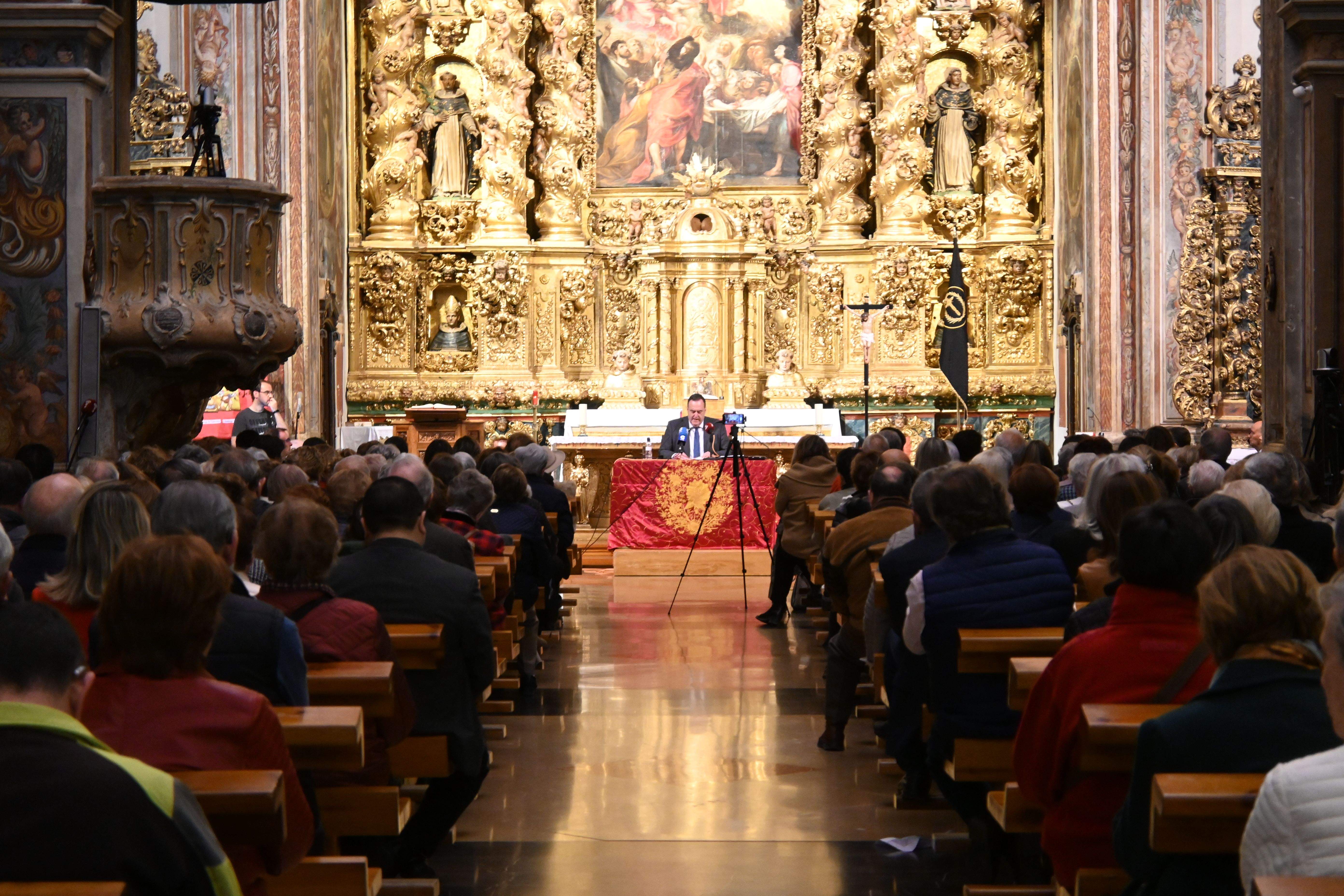 Pregón de la Semana Santa en la ciudad de Huesca. Foto Carlos Jalle 