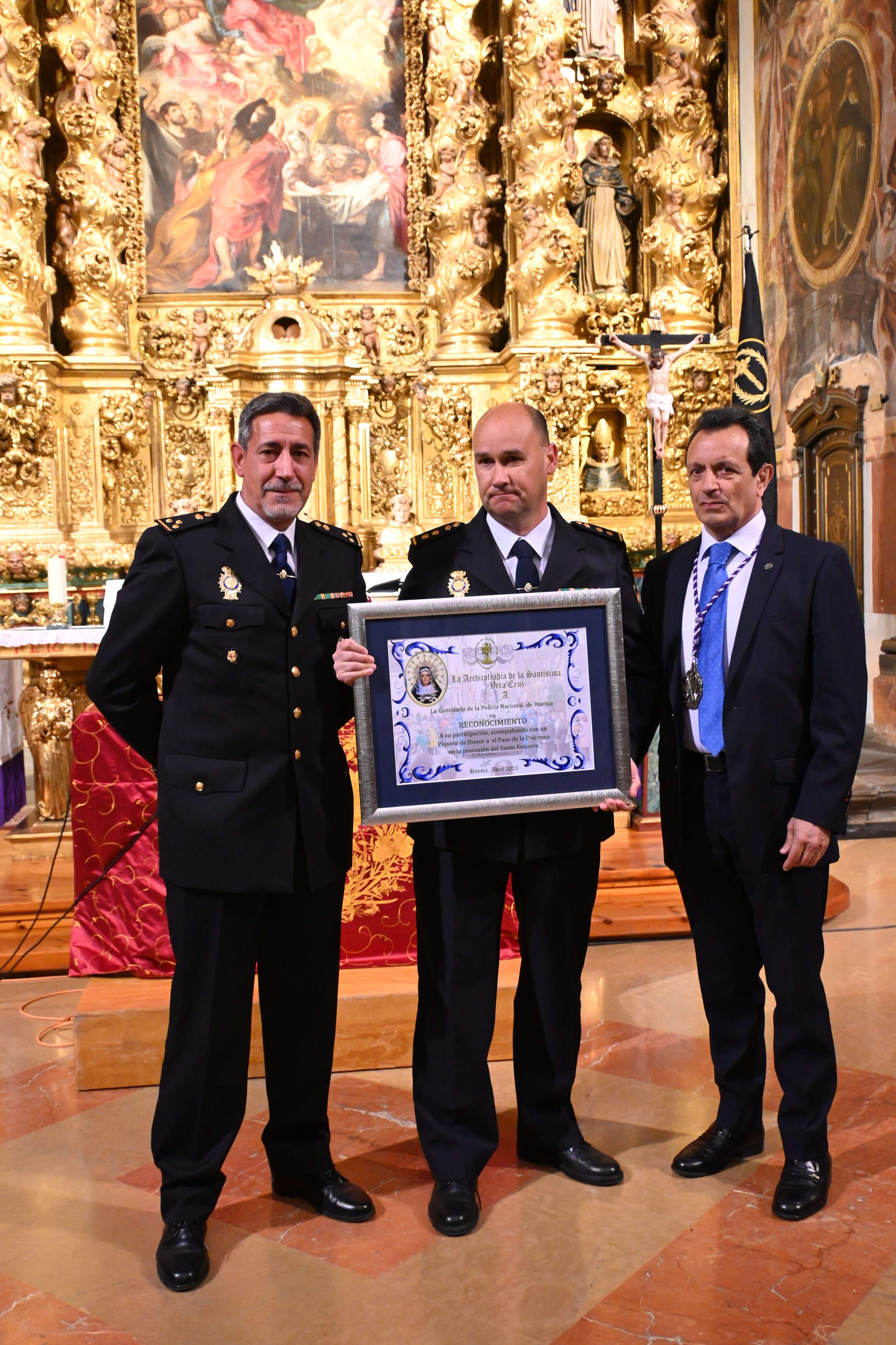 Pregón de la Semana Santa en la ciudad de Huesca. Foto Carlos Jalle 