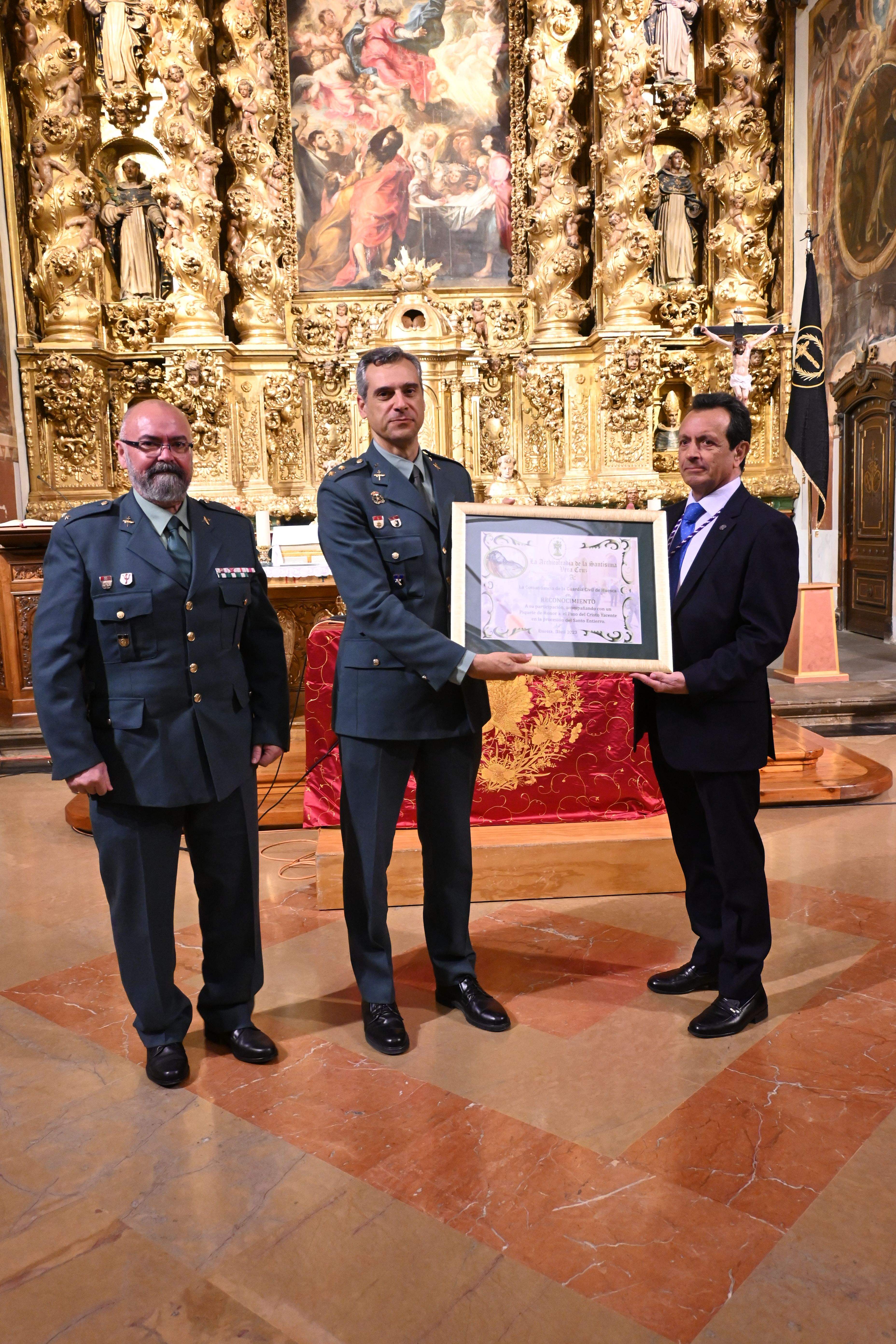 Pregón de la Semana Santa en la ciudad de Huesca. Foto Carlos Jalle 