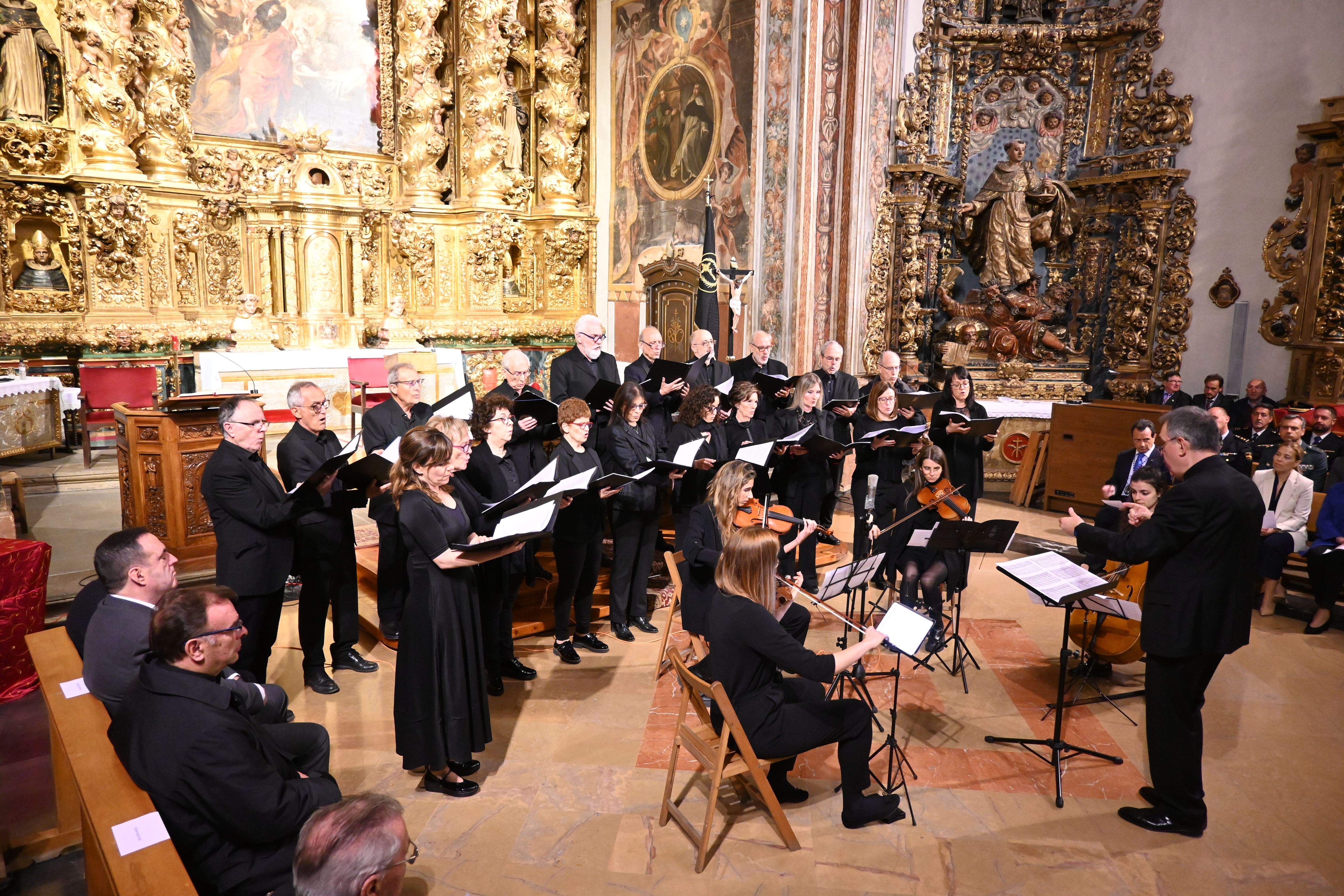 Pregón de la Semana Santa en la ciudad de Huesca. Foto Carlos Jalle 