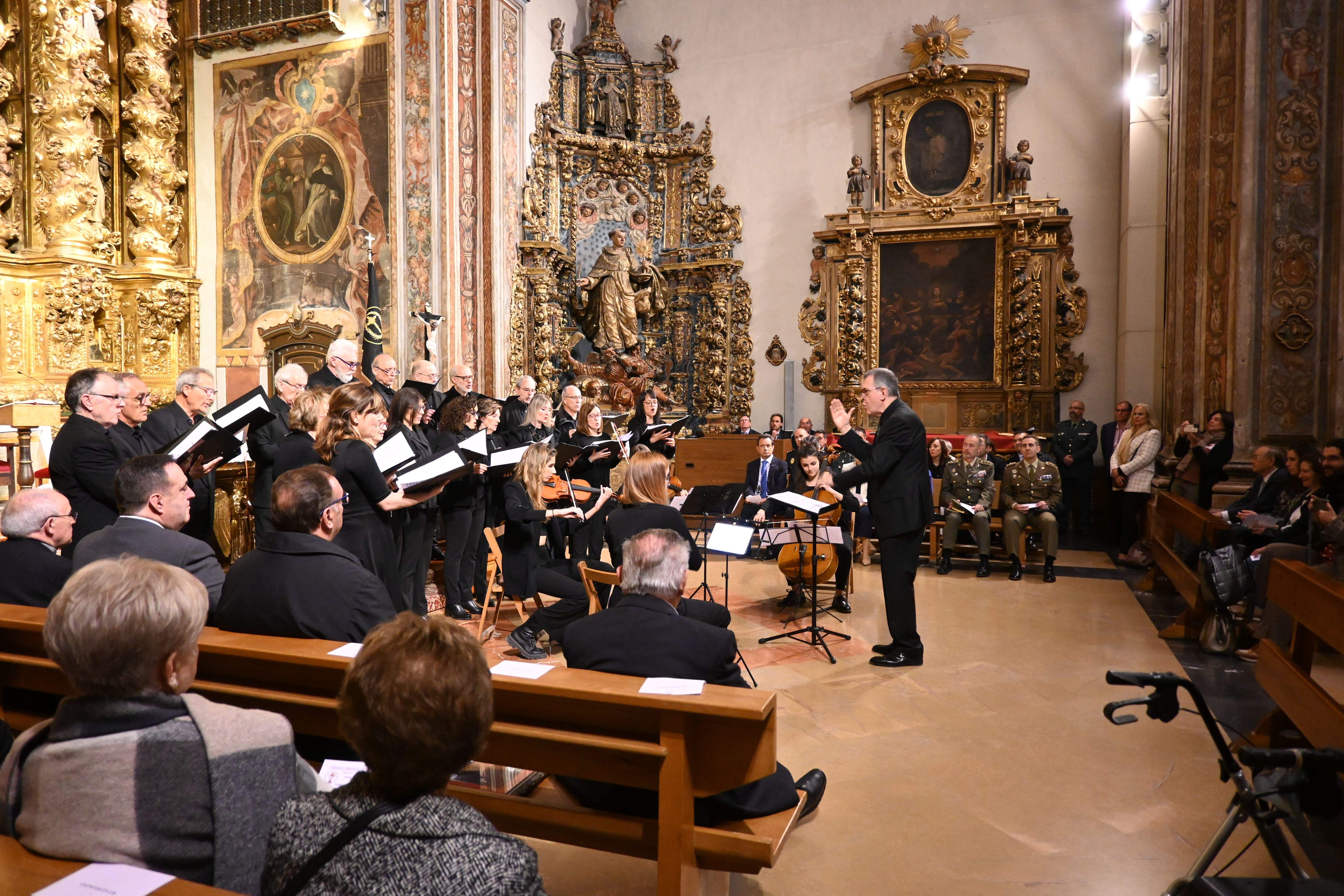 Pregón de la Semana Santa en la ciudad de Huesca. Foto Carlos Jalle 