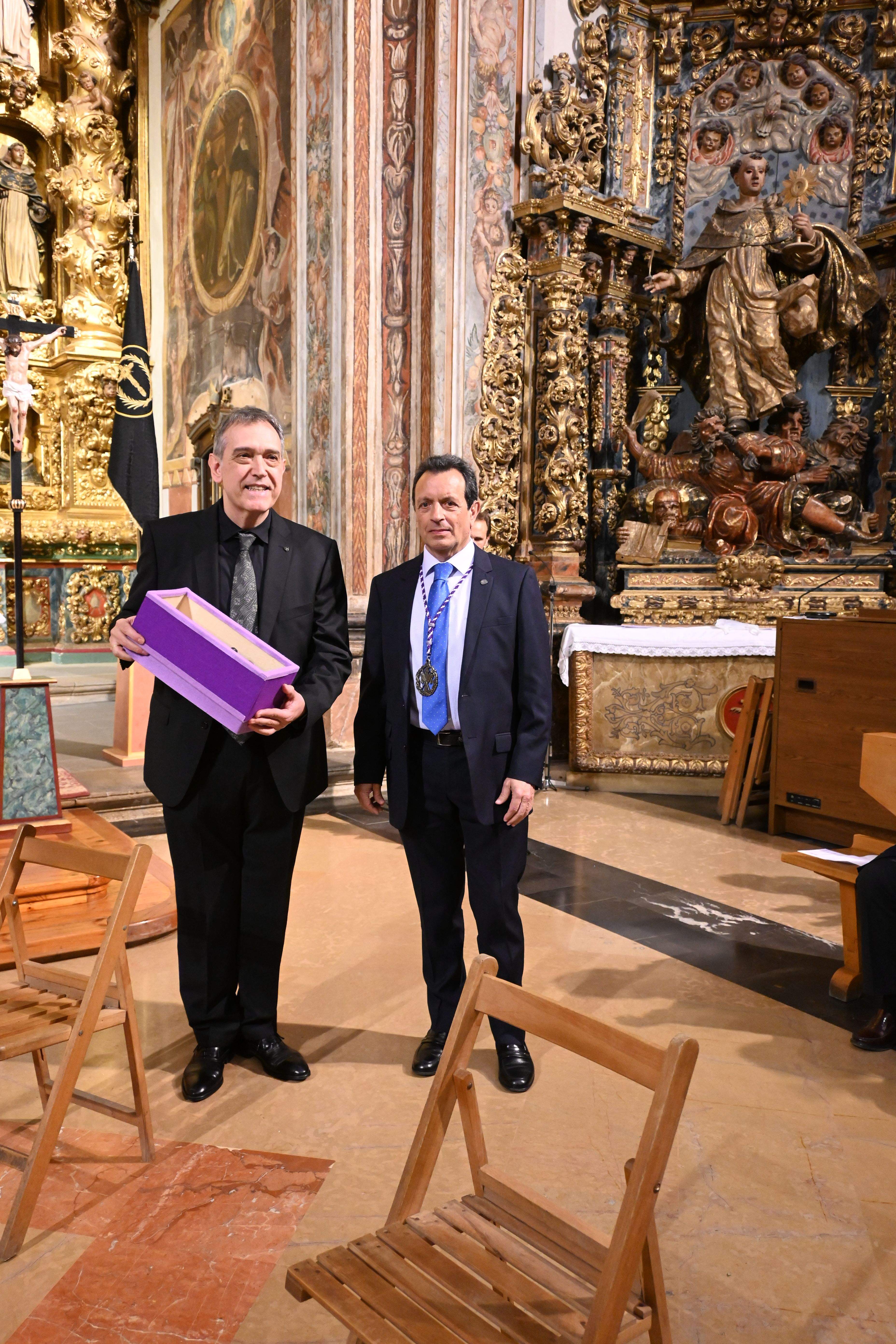 Pregón de la Semana Santa en la ciudad de Huesca. Foto Carlos Jalle 
