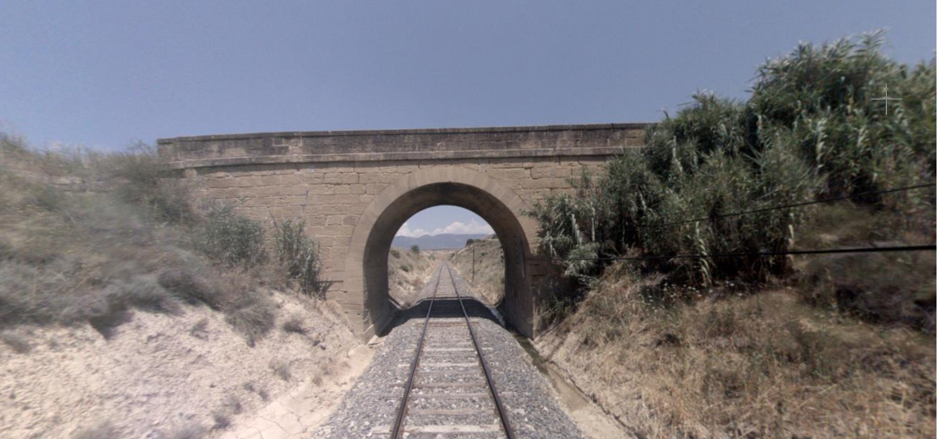 Tramo en el que realizarán obras en Plasencia del Monte.