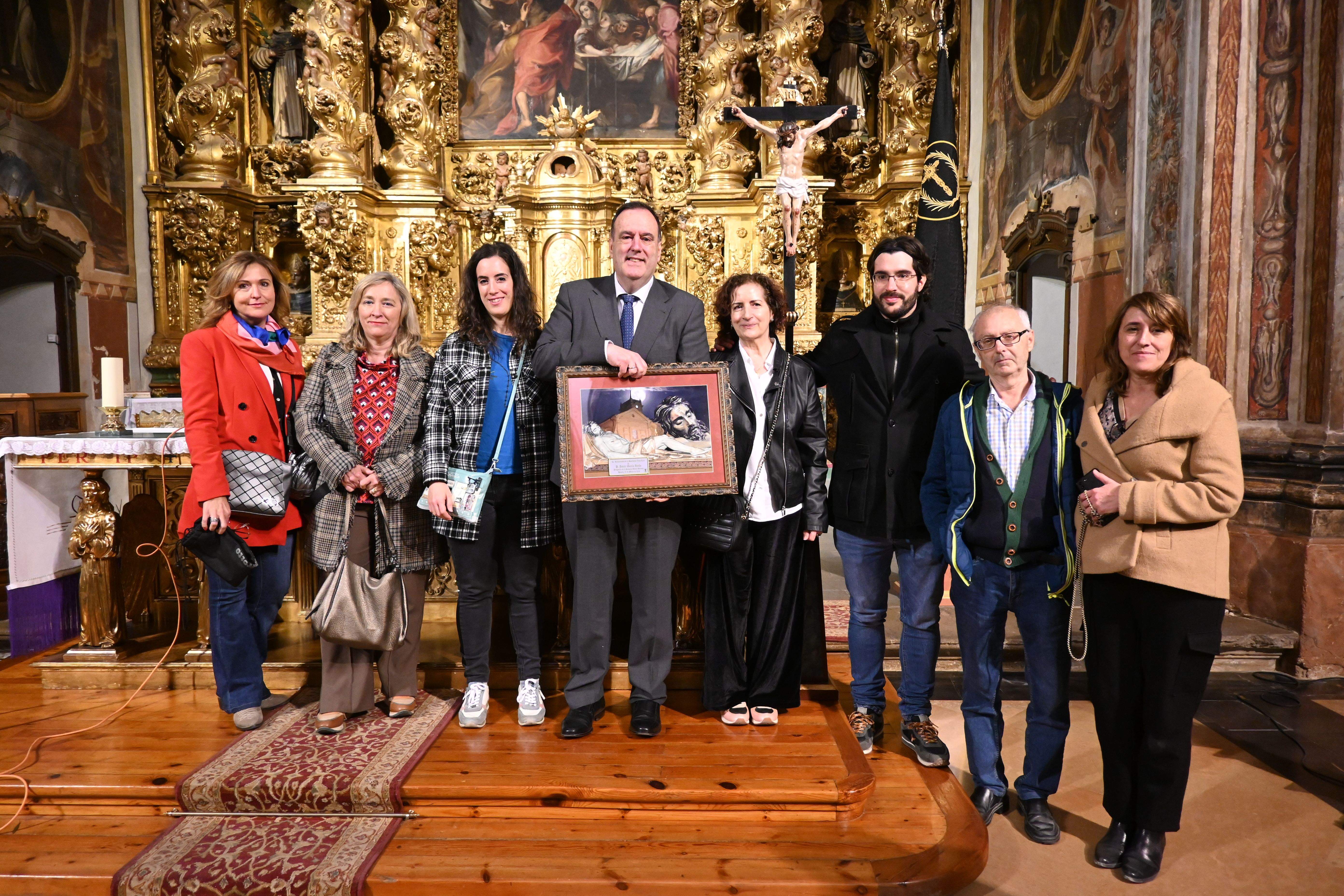 Pregón de la Semana Santa en la ciudad de Huesca. Foto Carlos Jalle 