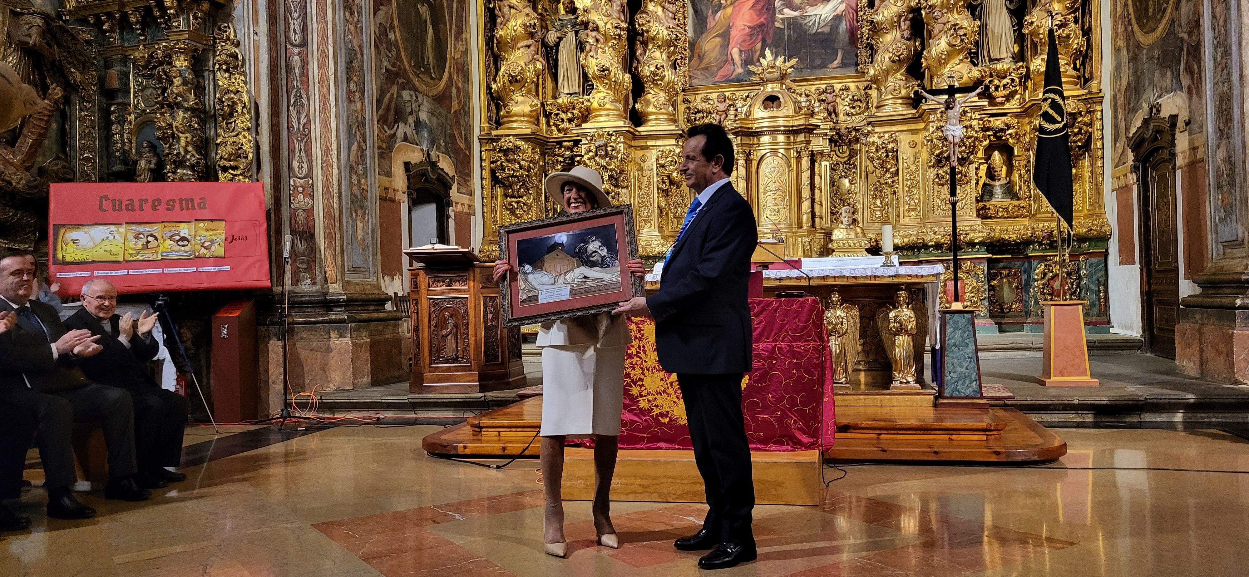  Pregón de la Semana Santa en la ciudad de Huesca. Foto Myriam Martínez