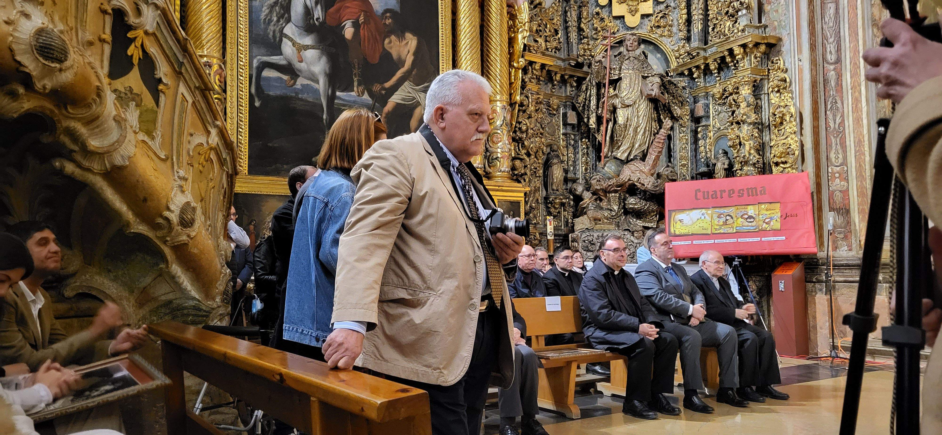  Pregón de la Semana Santa en la ciudad de Huesca. Foto Myriam Martínez